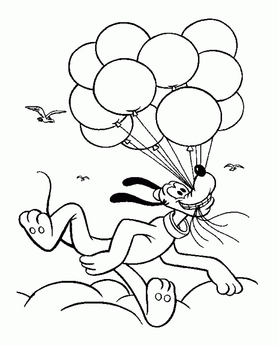 Pluto Coloring Pages