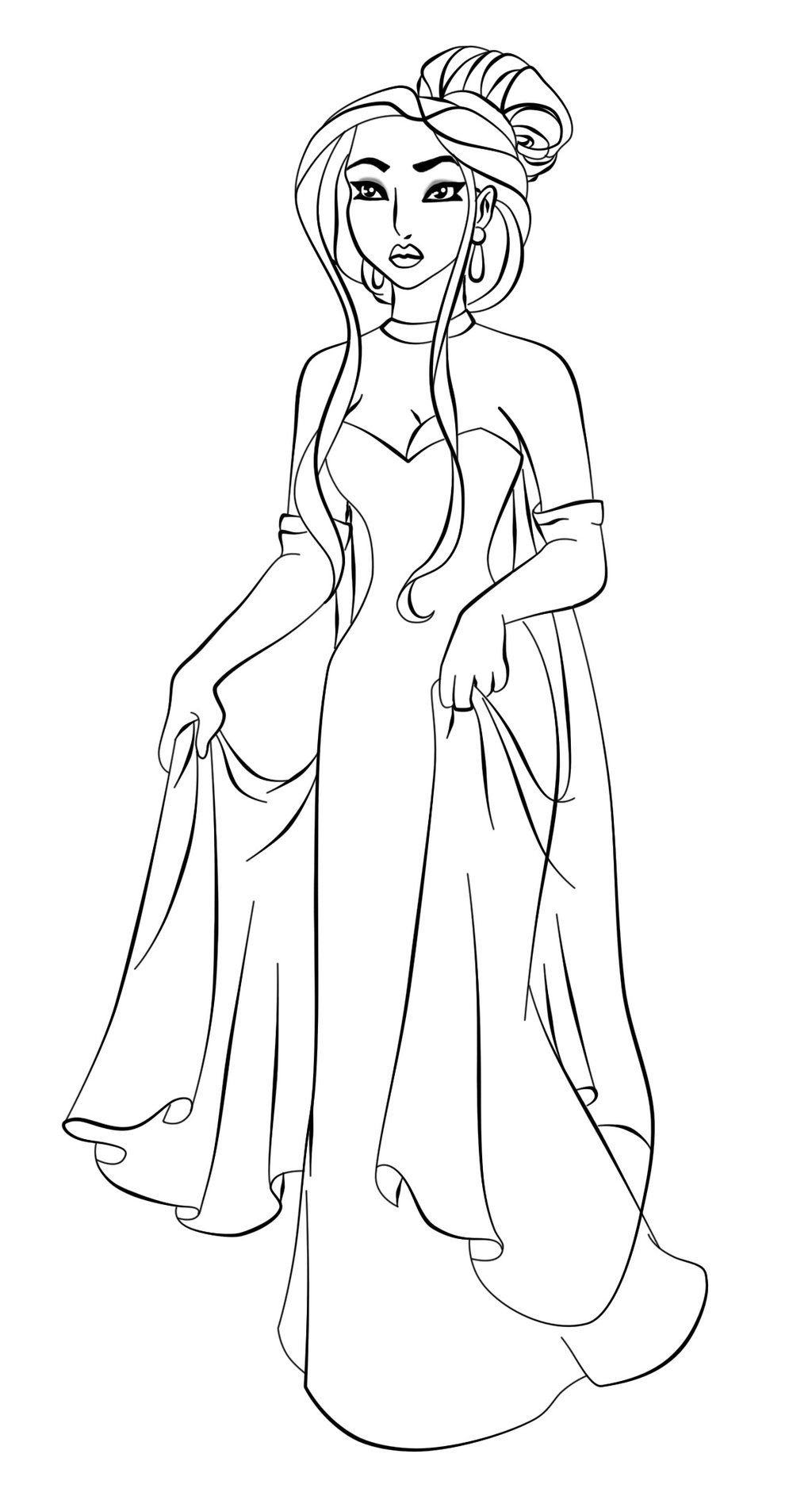 Anastasia Coloring Pages