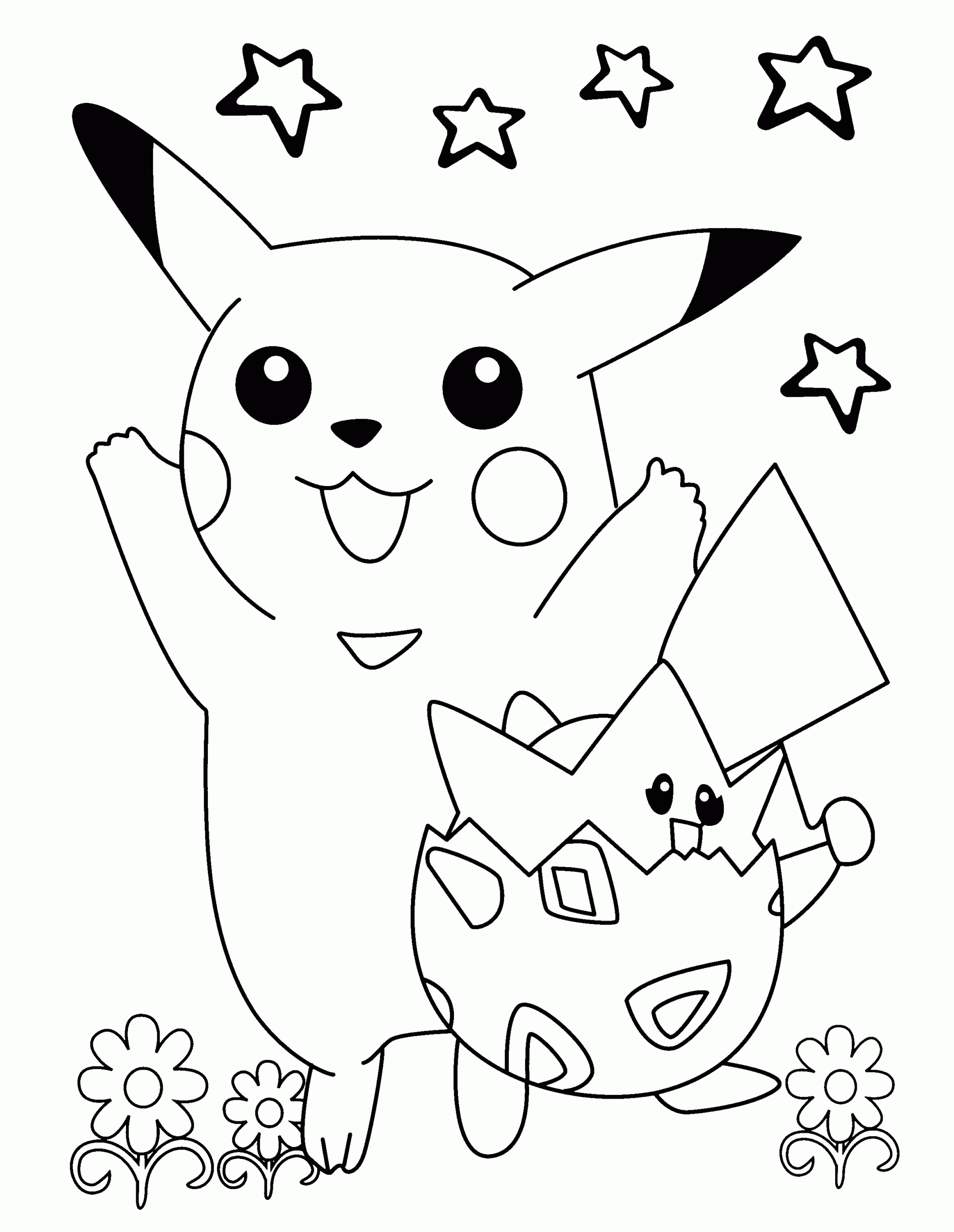 Pokemon Coloring Pages Pdf