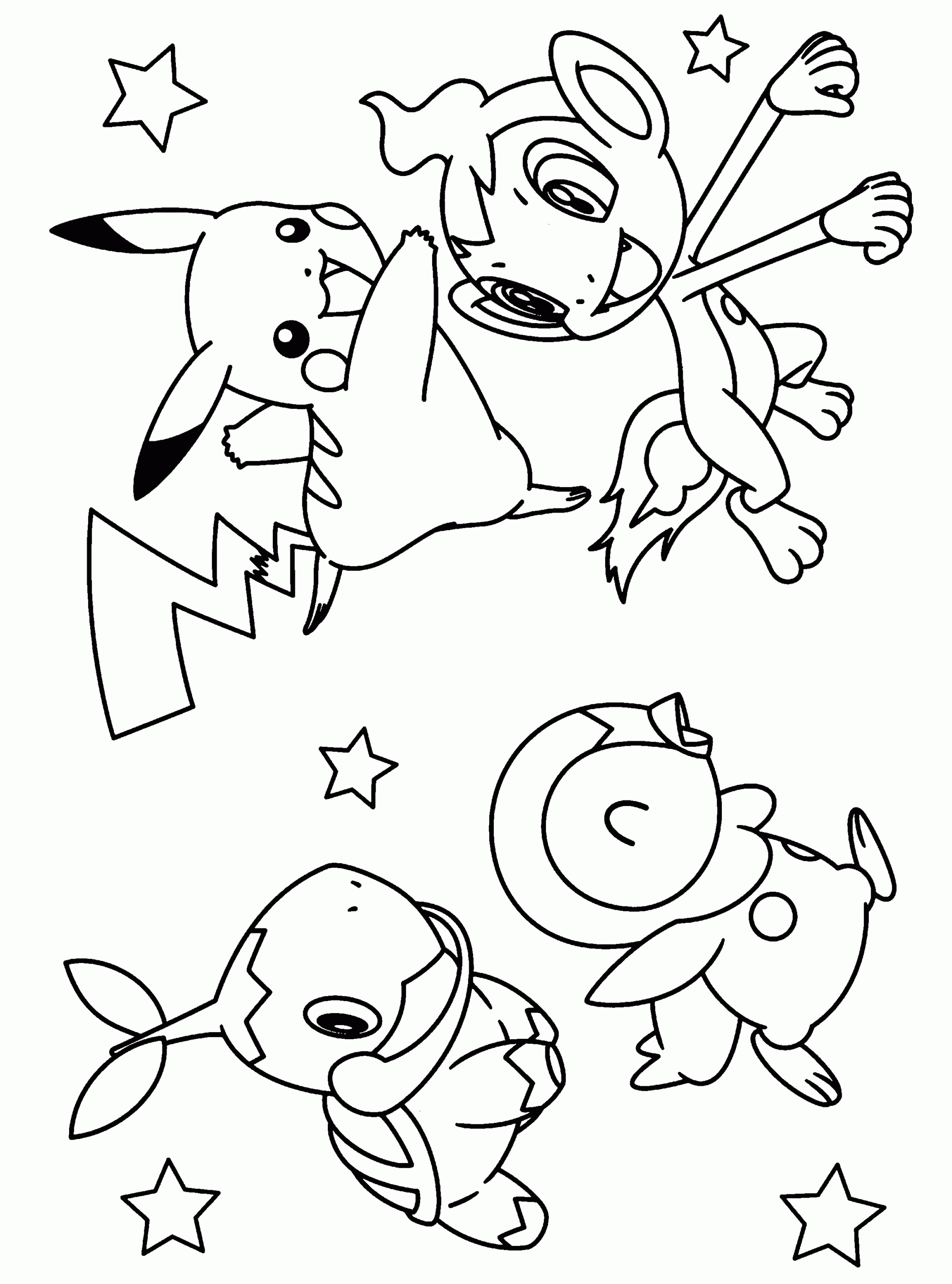 Pokemon Coloring Pages For Free