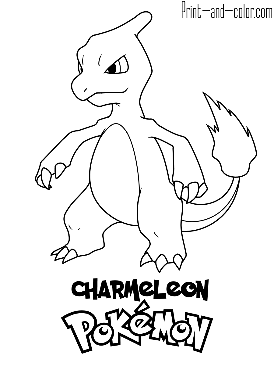 Pokemon Coloring Pages Print And Color