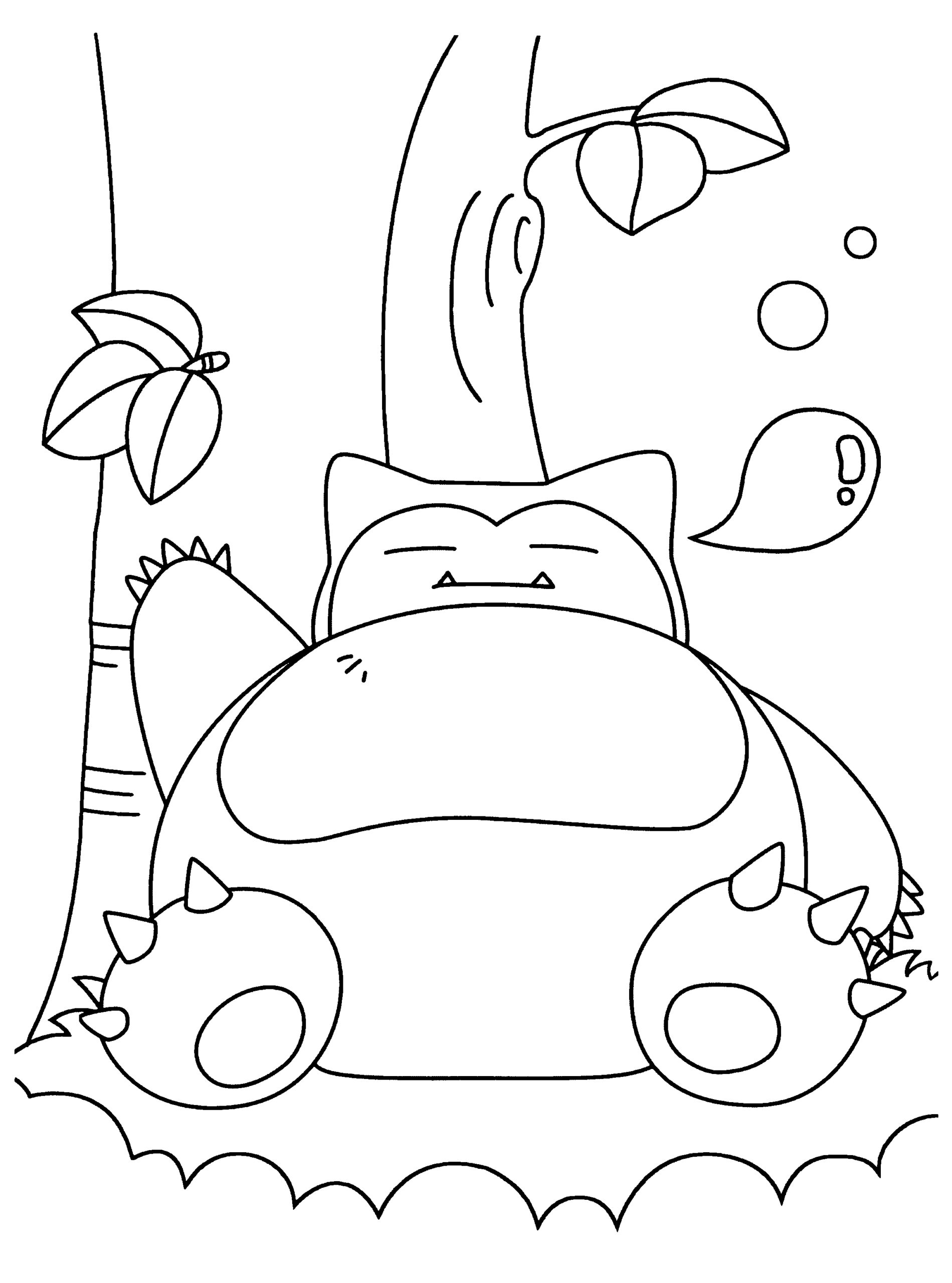 Pokemon Coloring Pages Snorlax At GetColorings Free Printable Colorings Pages To Print And