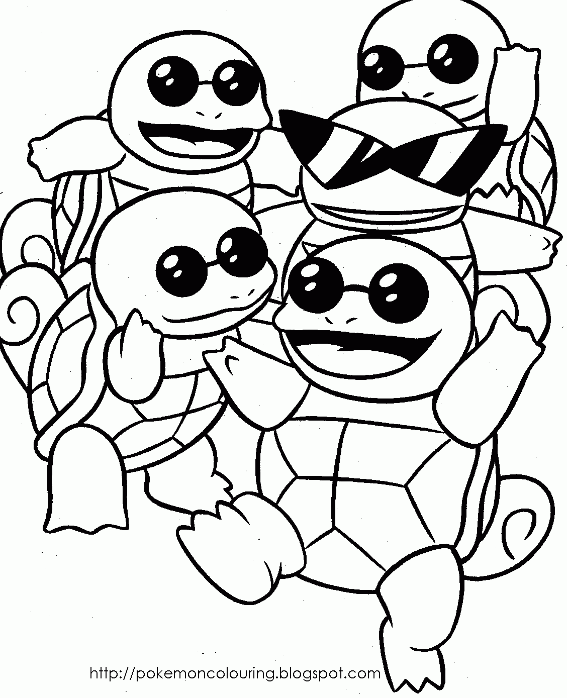 Baby Pokemon Coloring Pages