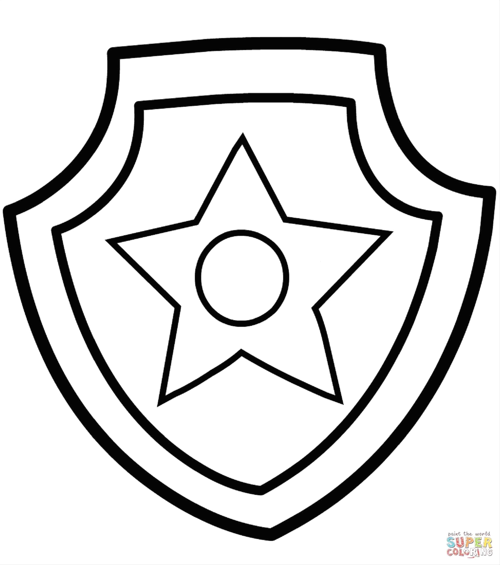 Police Badge Coloring Page At GetColorings Free Printable Colorings Pages To Print And Color