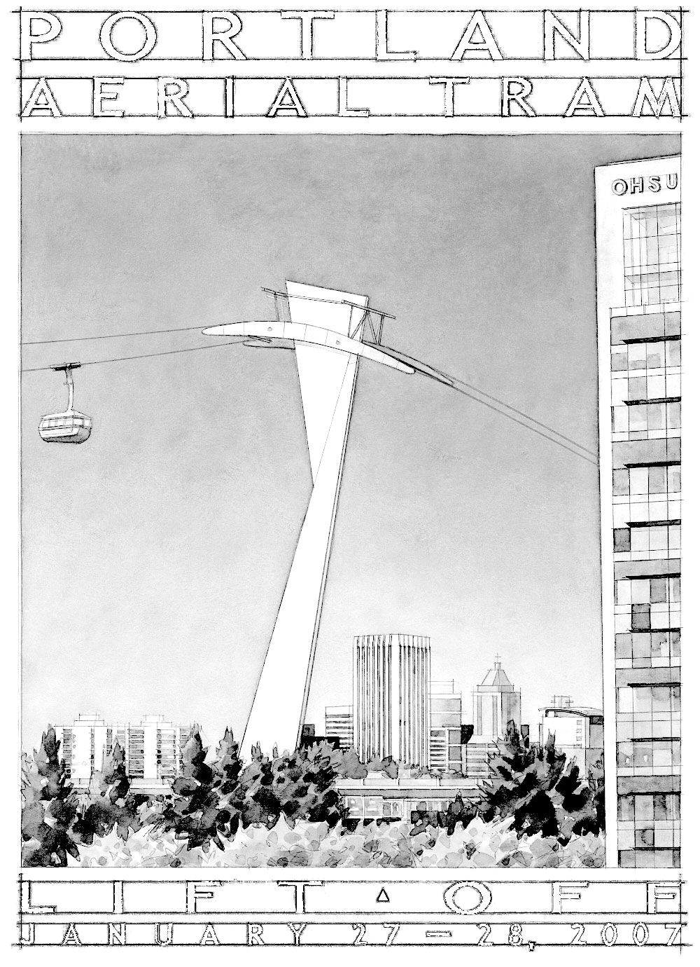 Portland Aerial Tram Clio