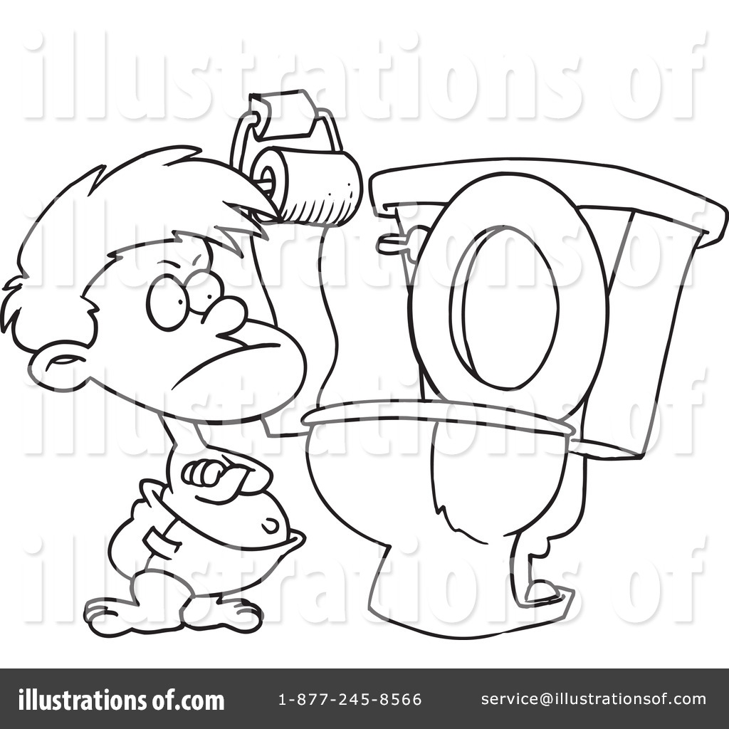 Potty Coloring Page