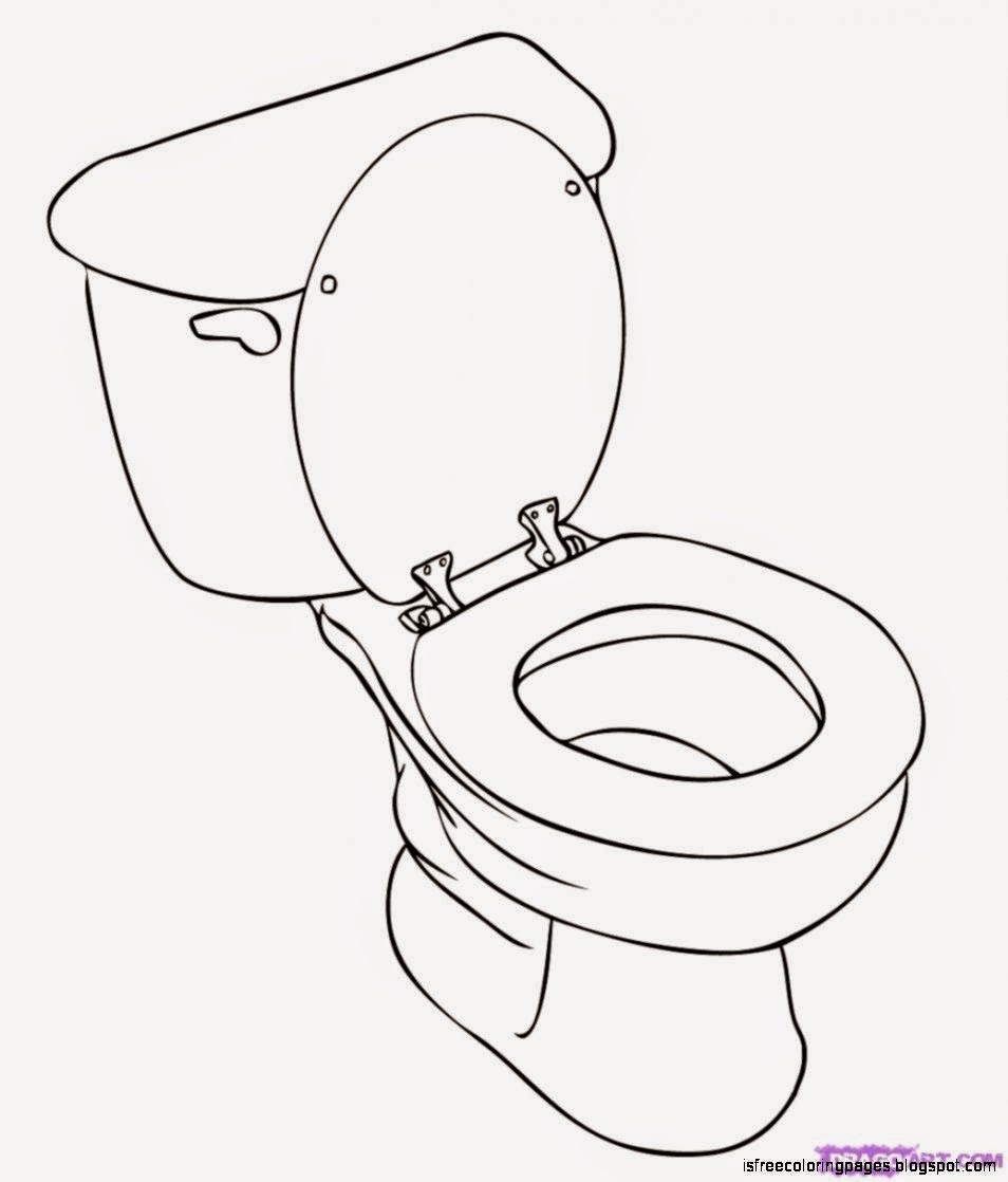 Potty Coloring Sheets Coloring Pages