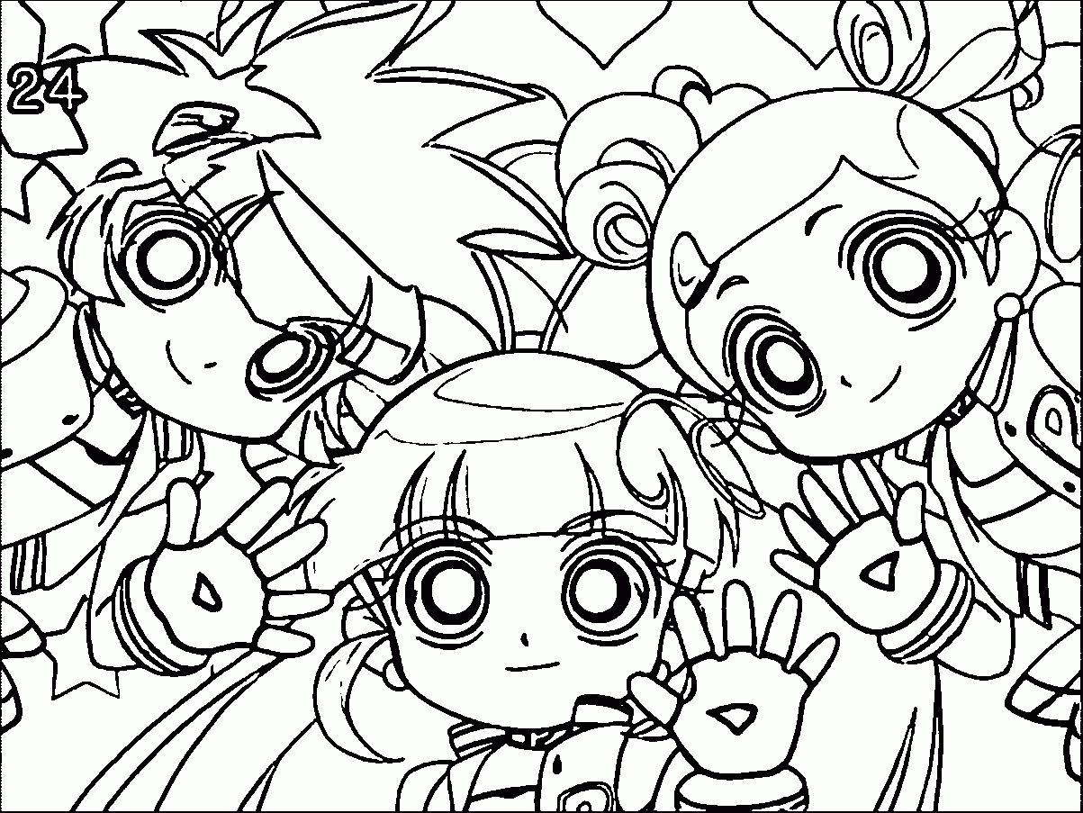 Power Puff Girls Z Coloring Pages Coloring Home