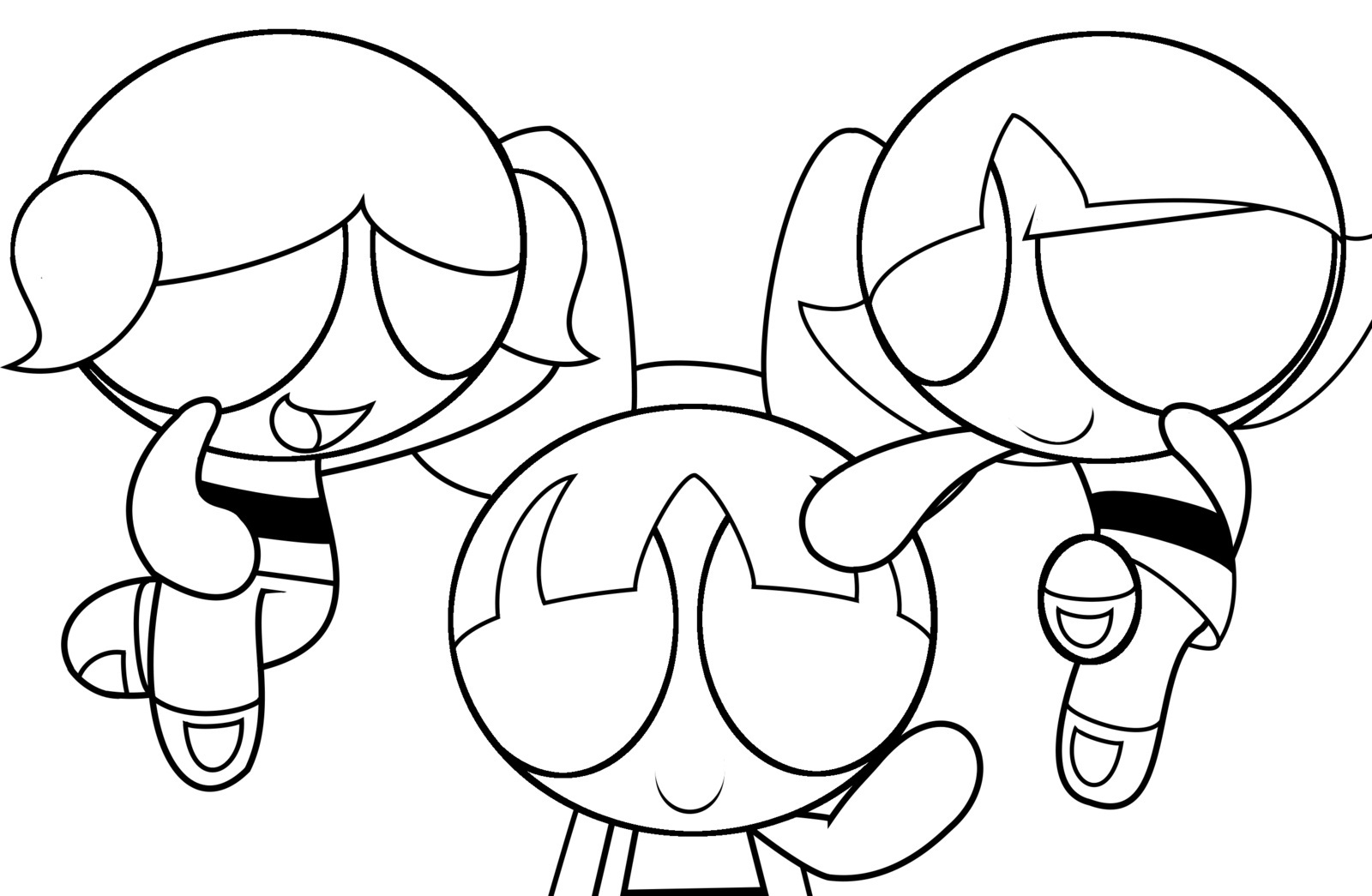 Powerpuff Girls Z Buttercup Coloring Pages