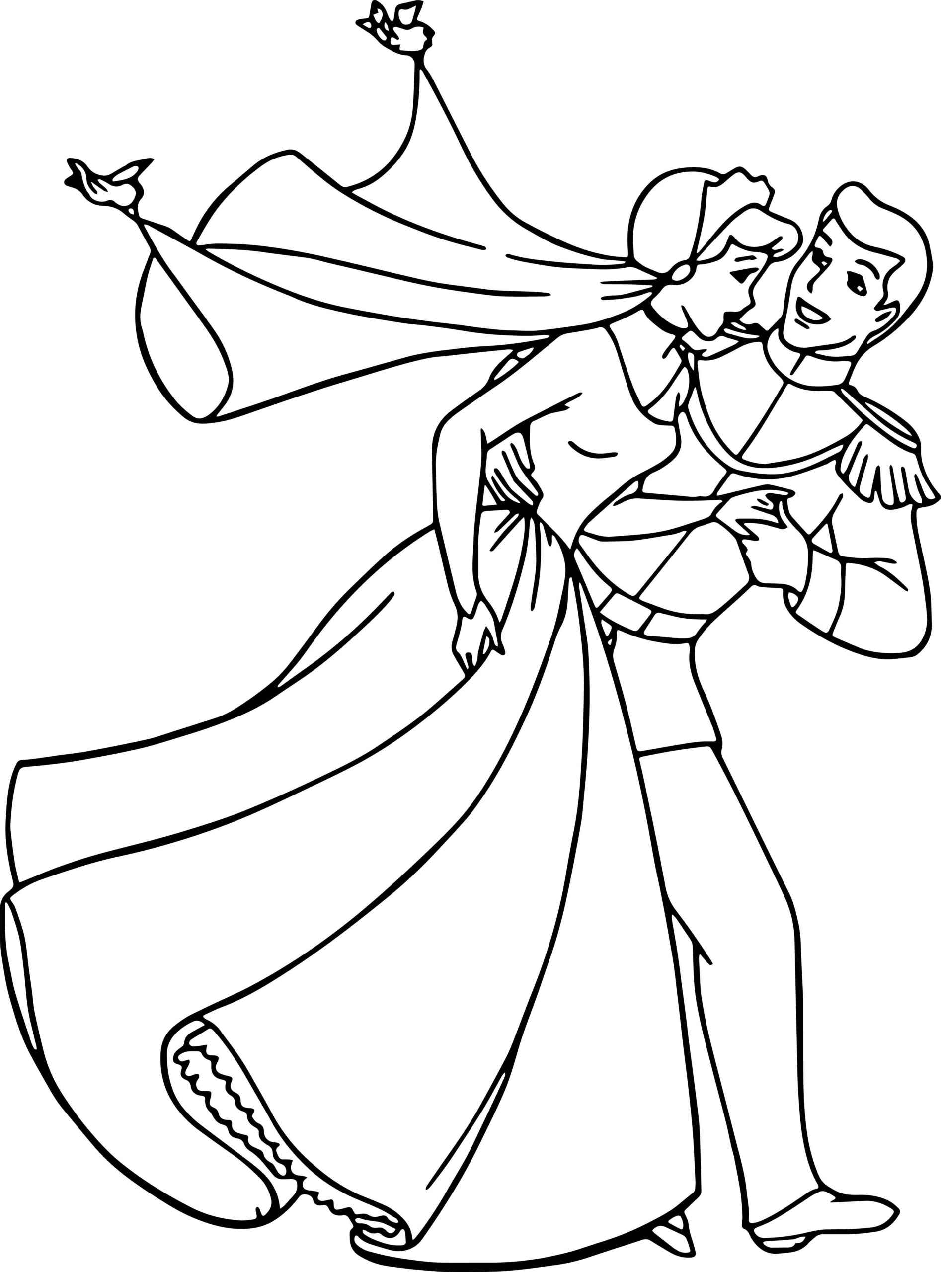Prince Charming Disney Prince Coloring Pages