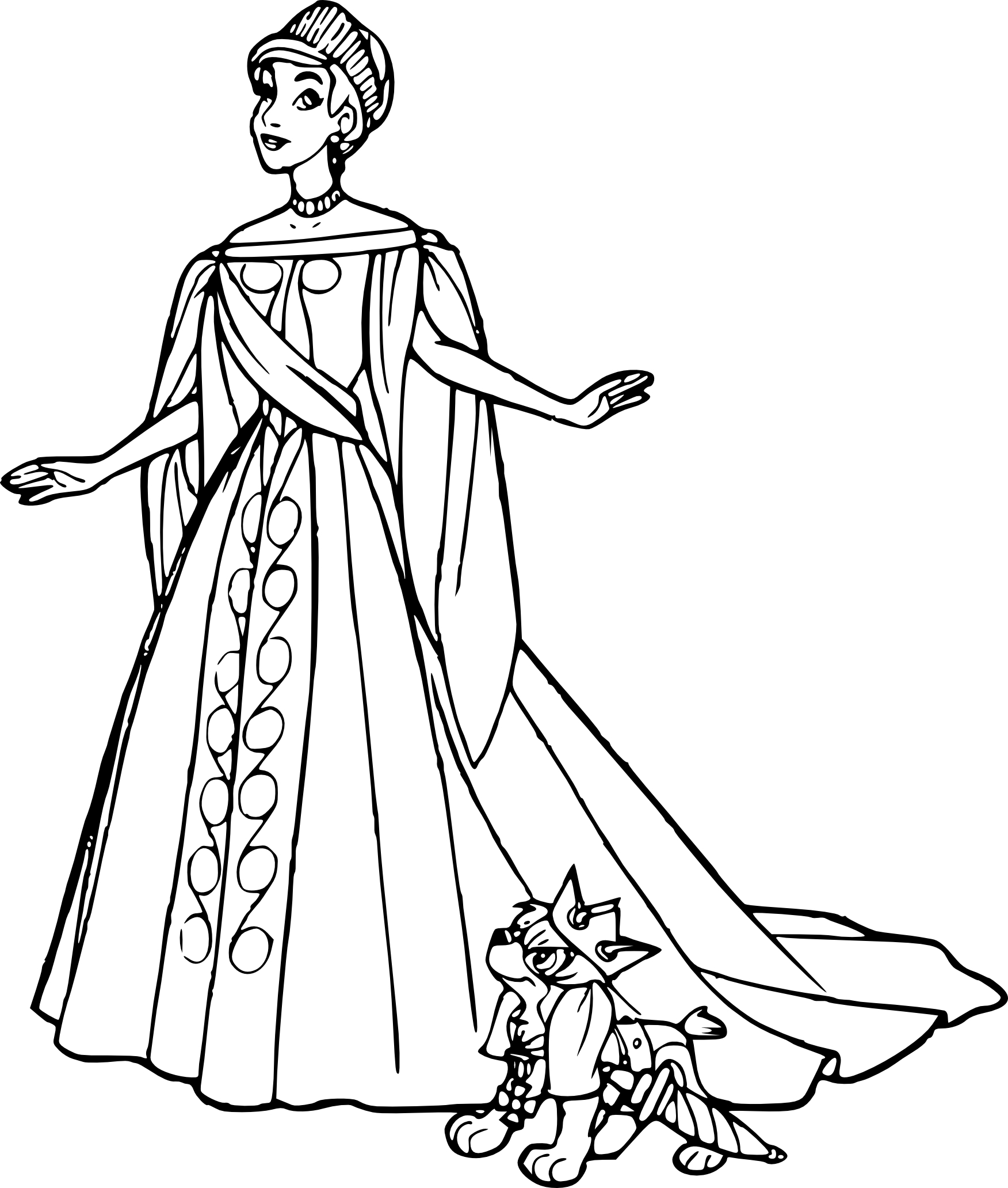 Princess Anastasia Coloring Pages Coloring Coloring Pages
