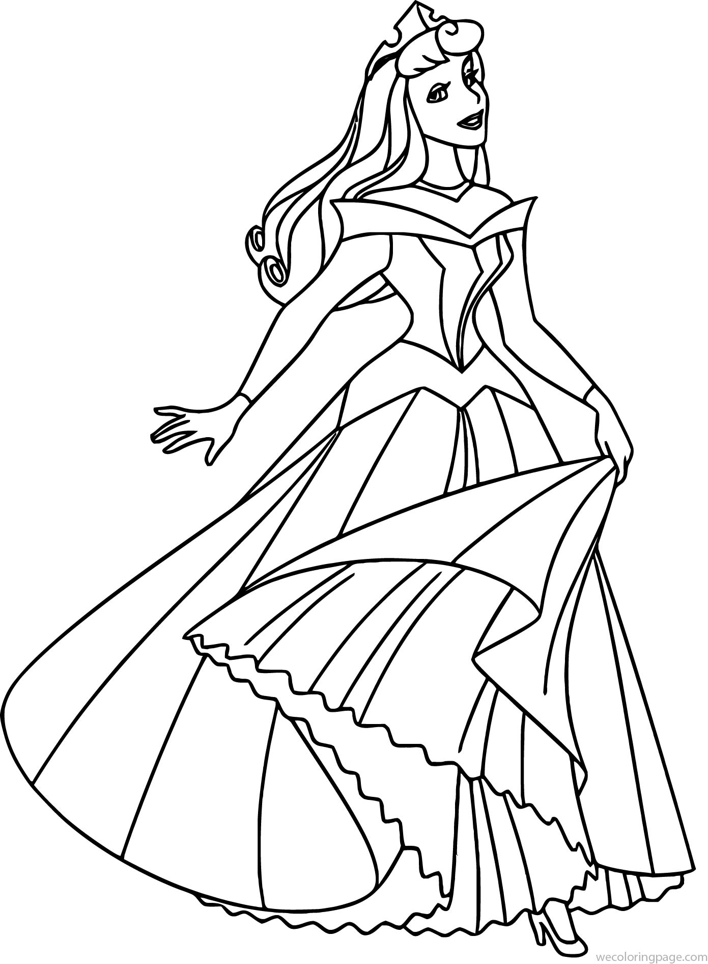 Princess Aurora Sleeping Beauty Coloring Pages Coloring Pages