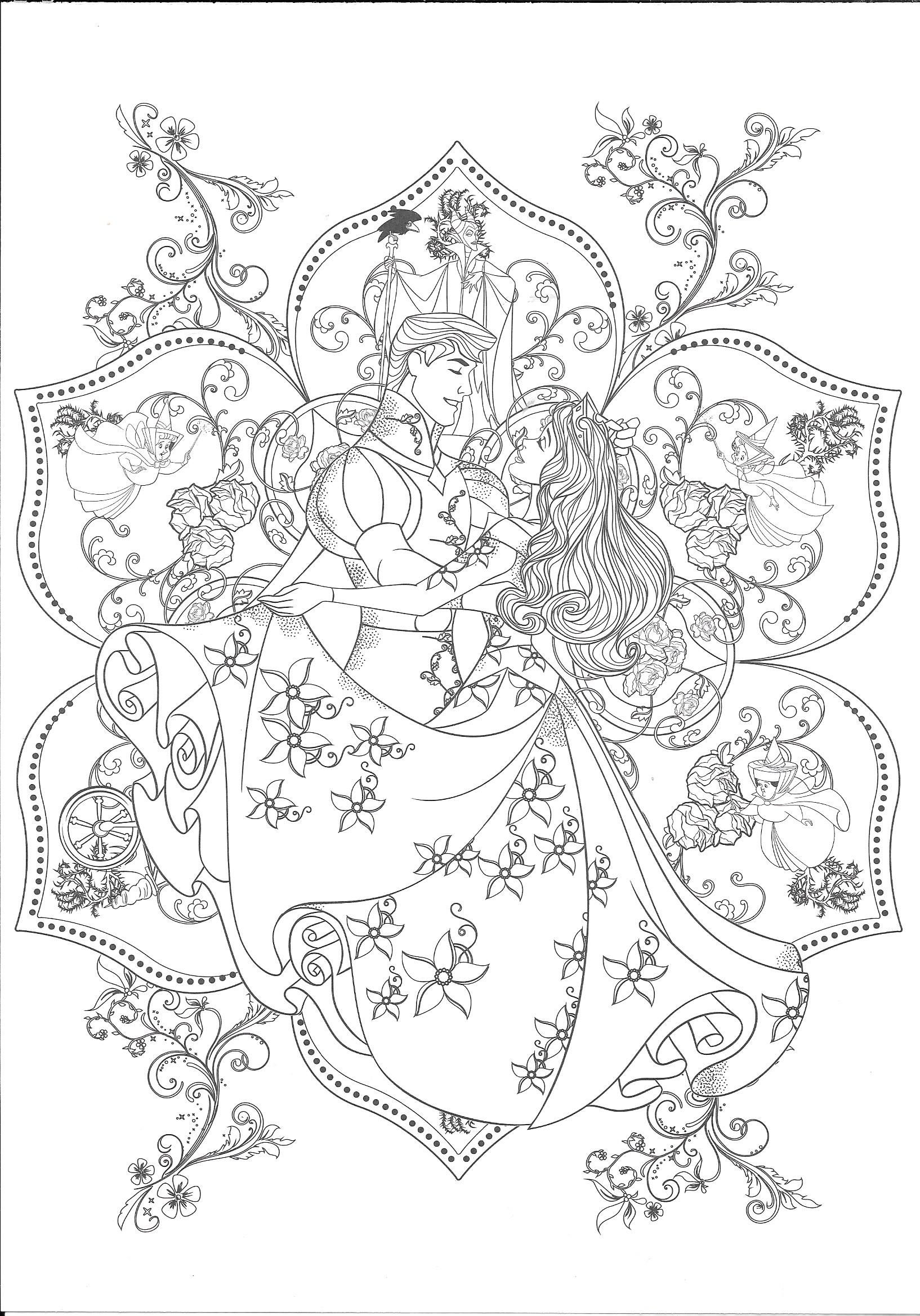 Princess Coloring Pages For Adults Tripafethna