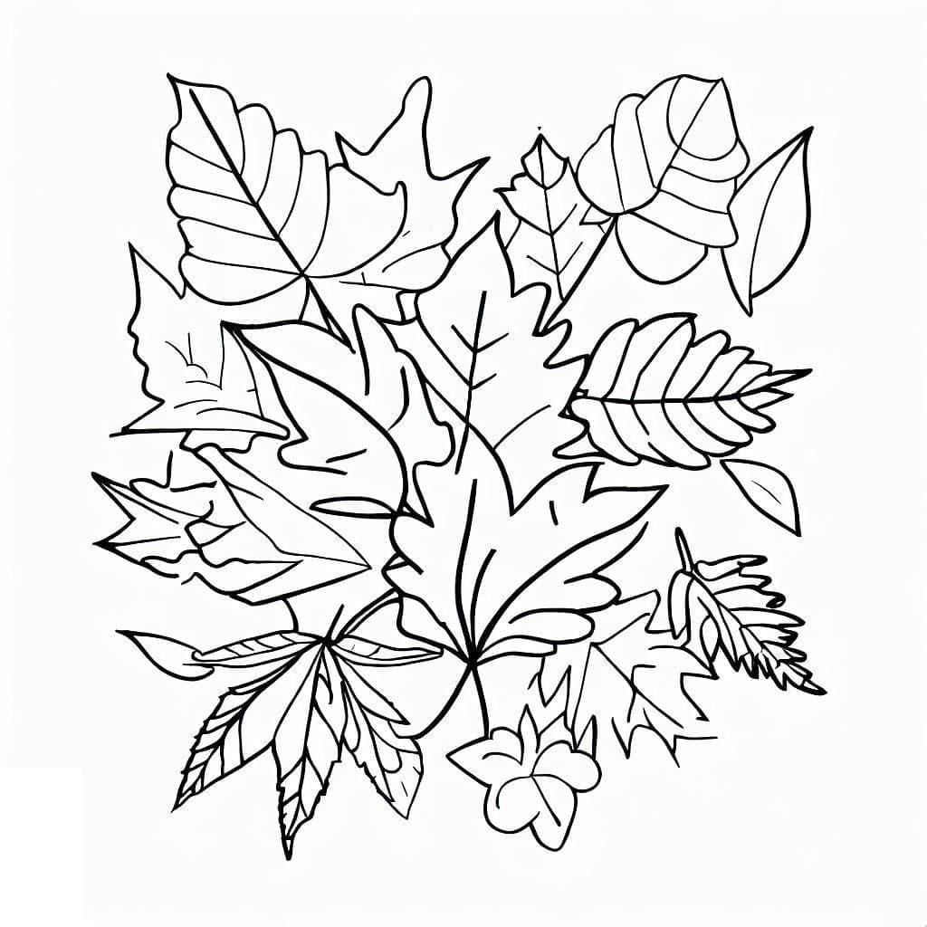 Print Fall Leaves Coloring Page Download Print Or Color Online For Free