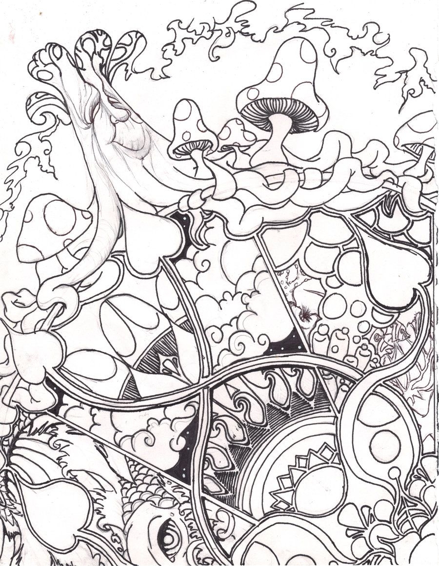 Printable 420 Coloring Pages