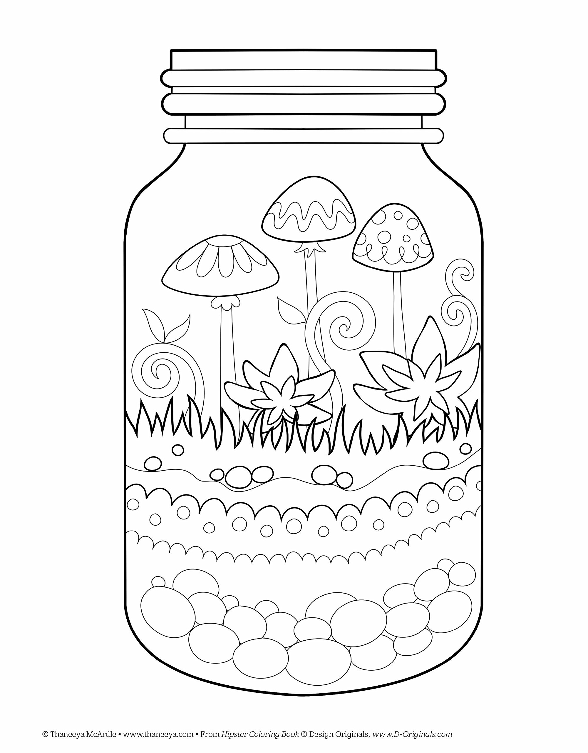 Printable Aesthetic Coloring Pages