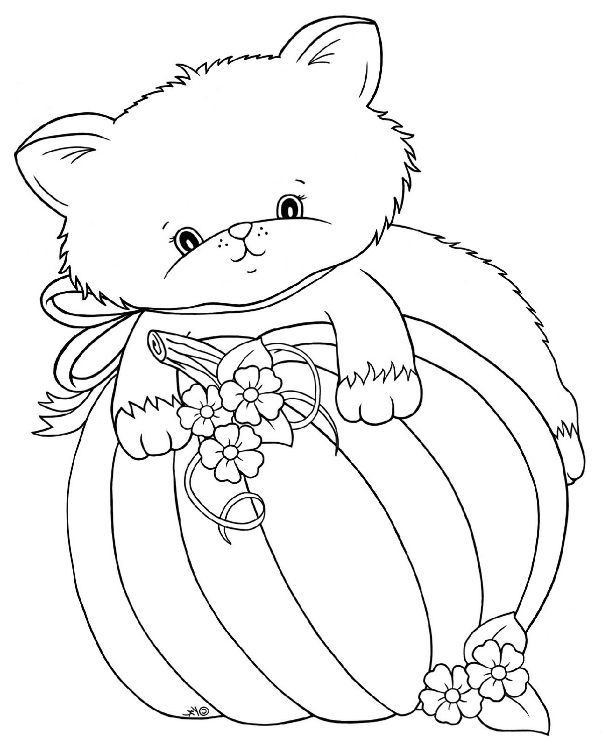 Free Autumn Coloring Pages