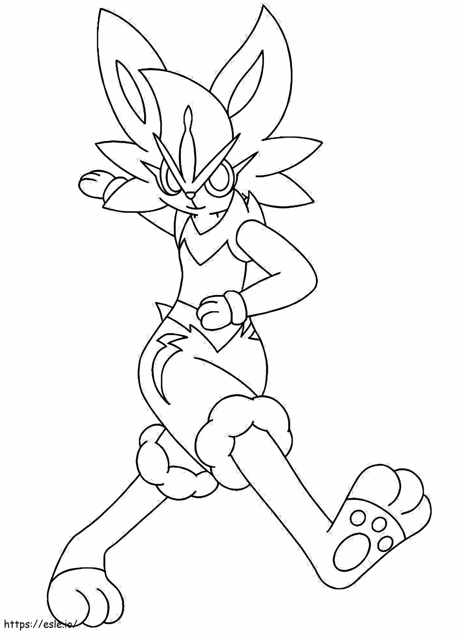 Raboot Coloring Page