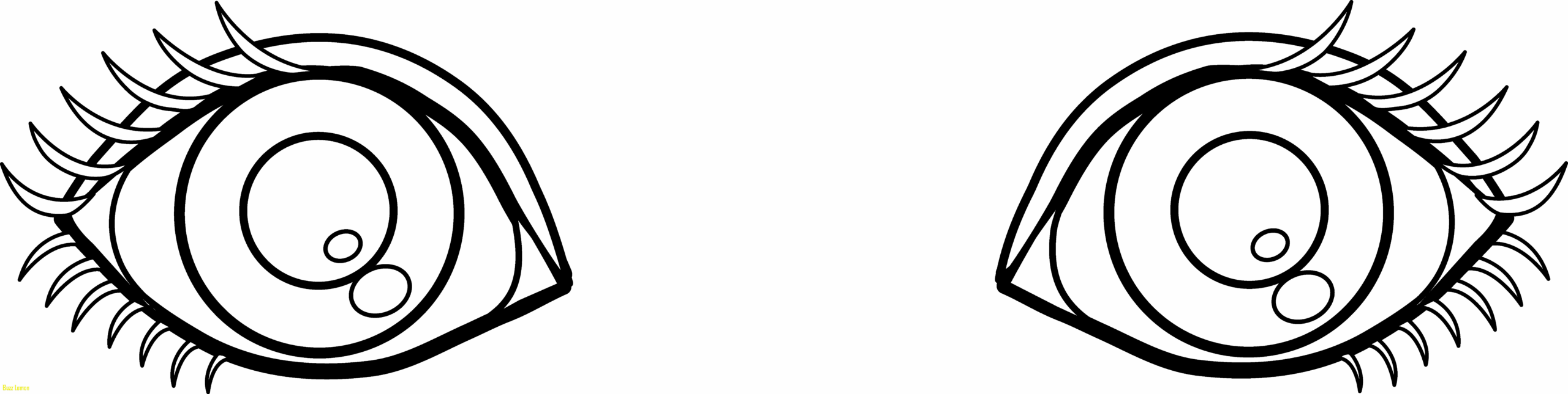 Eye Coloring Page