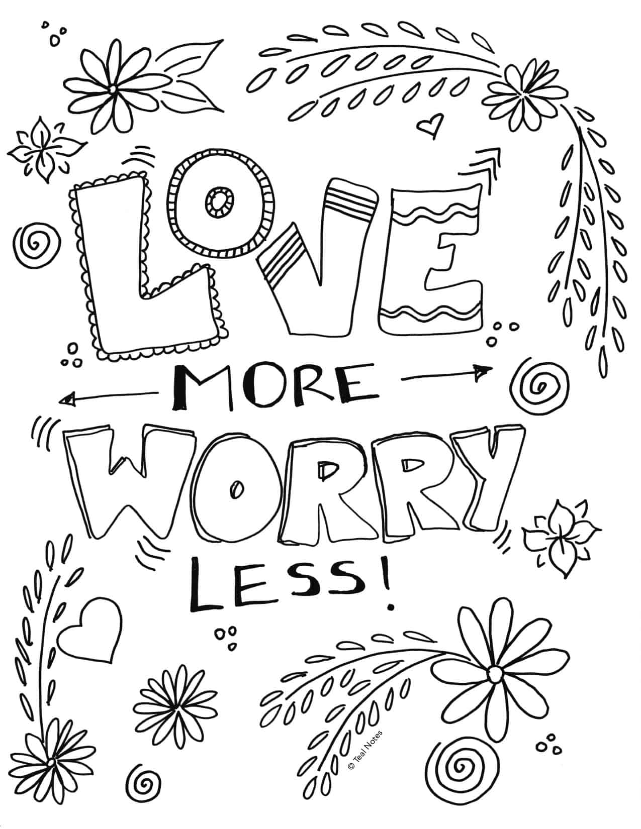 Printable Coloring Pages Quotes
