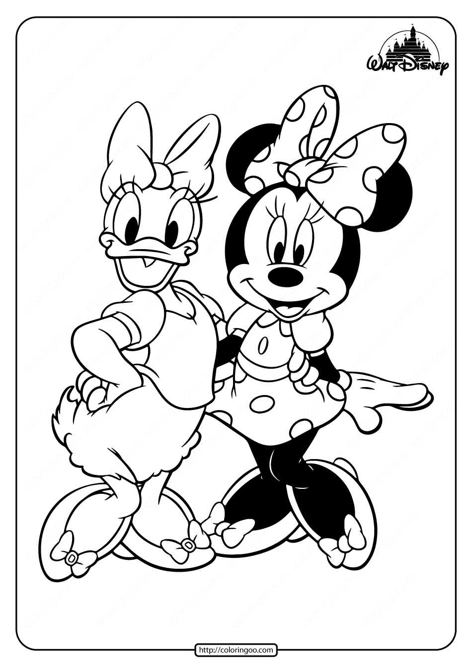 Disney Coloring Pages For Girls