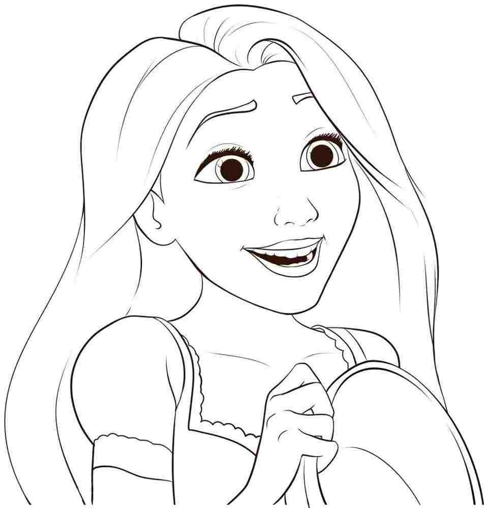 Printable Free Disney Princess Rapunzel Colouring Pages For Kids Girls 55975 Rapunzel Coloring