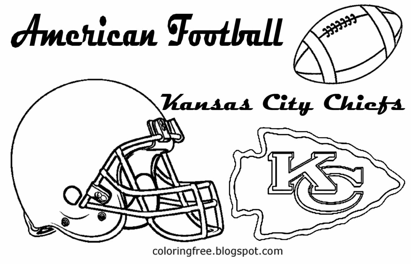 Kansas City Chiefs Coloring Pages