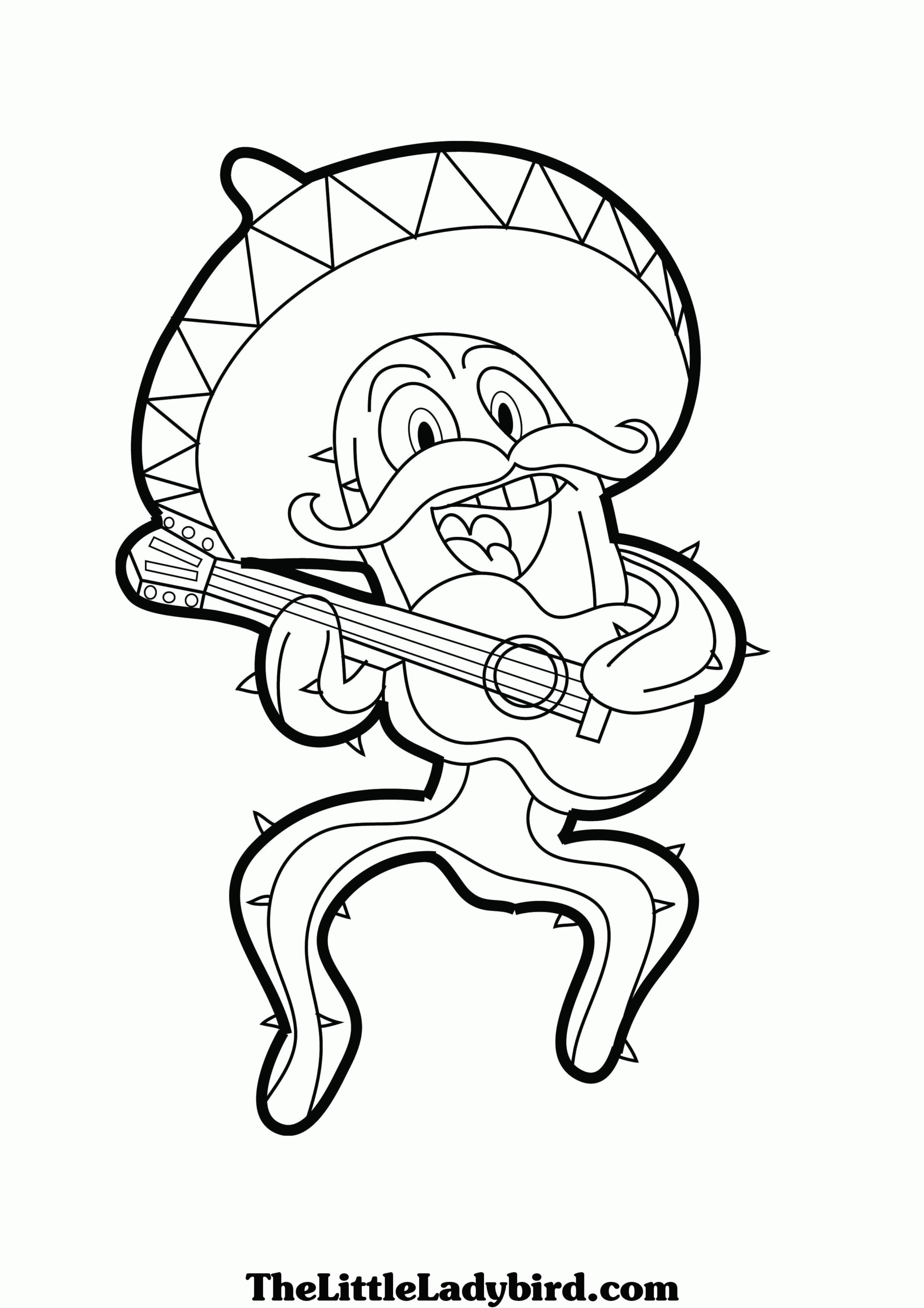 Mexican Coloring Pages