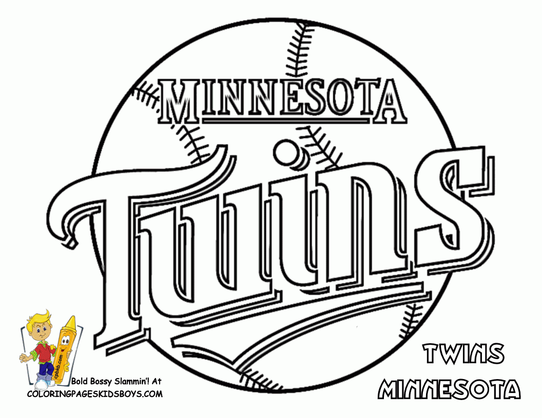 Printable Mlb Coloring Pages