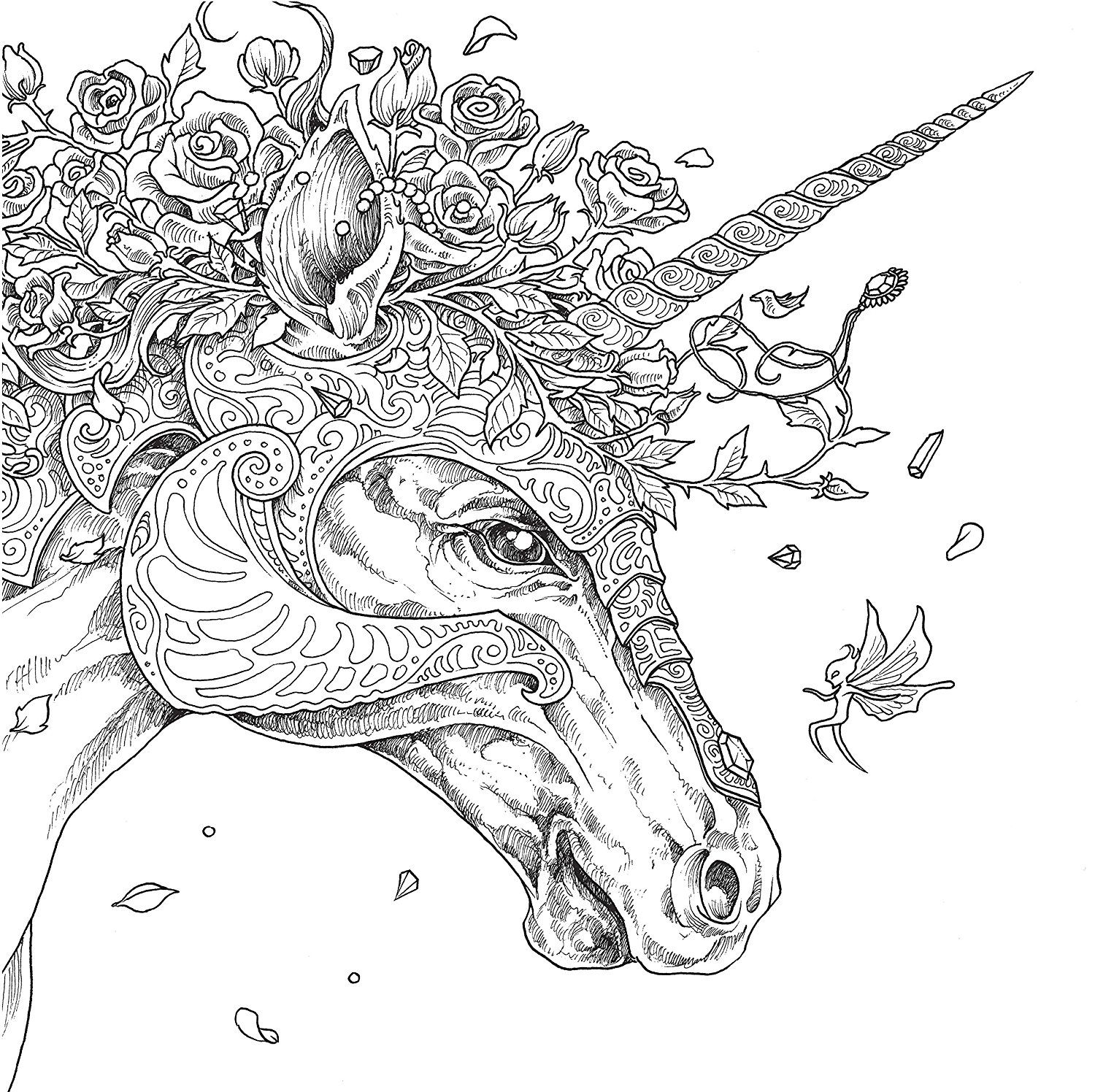 Printable Mythomorphia Coloring Pages