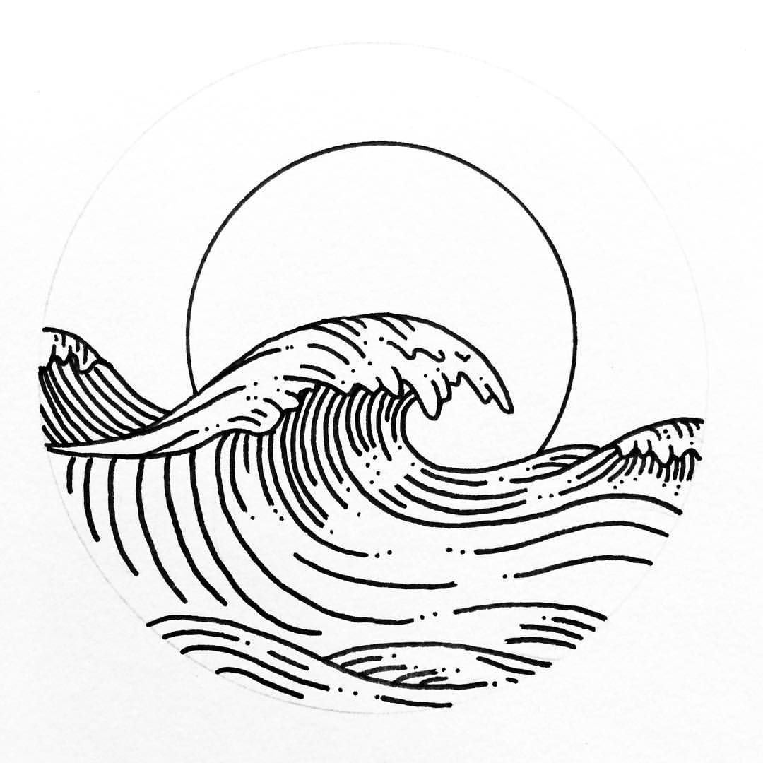 Printable Ocean Waves Coloring Pages