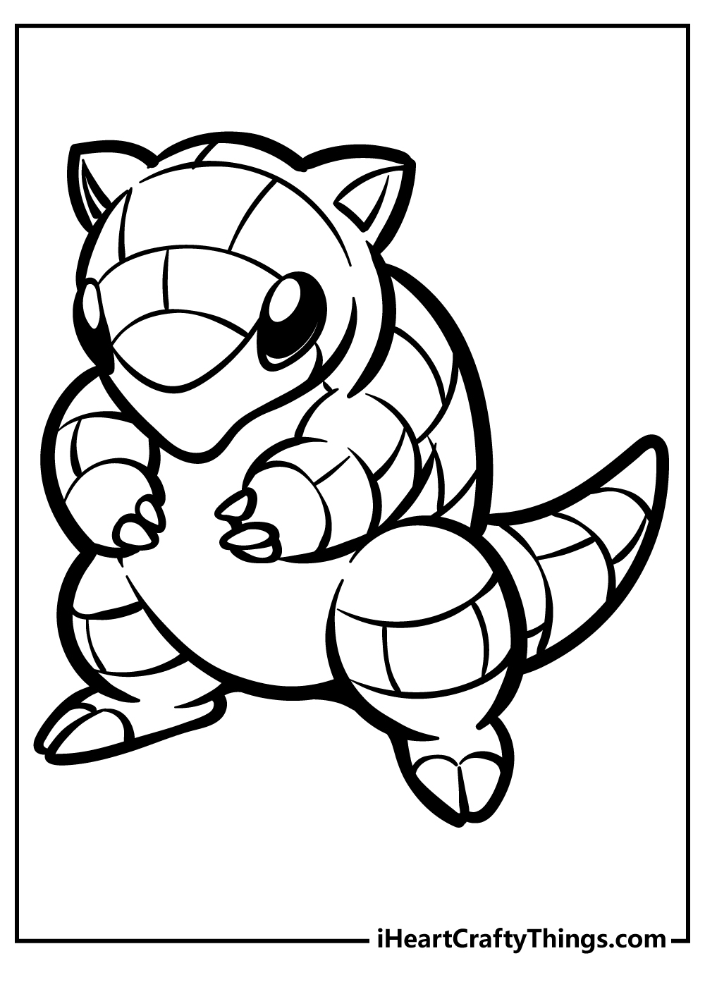 Easy Pokemon Coloring Pages