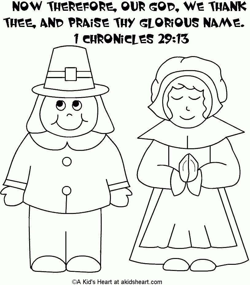Printable Religious Thanksgiving Coloring Pages Coloring Home