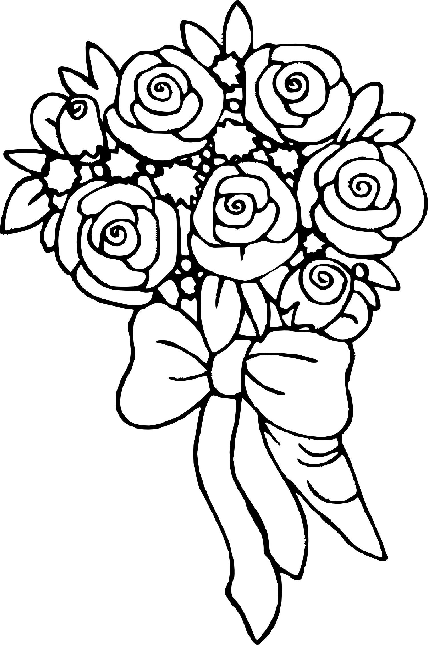 Printable Rose Coloring Pages Printable Word Searches