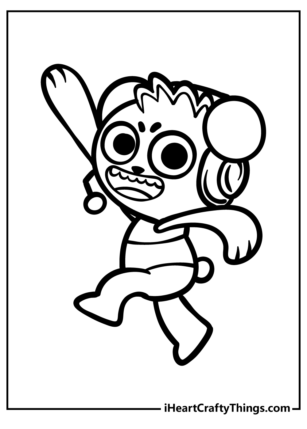 Printable Ryan Coloring Page Updated 2022 Coloring Home