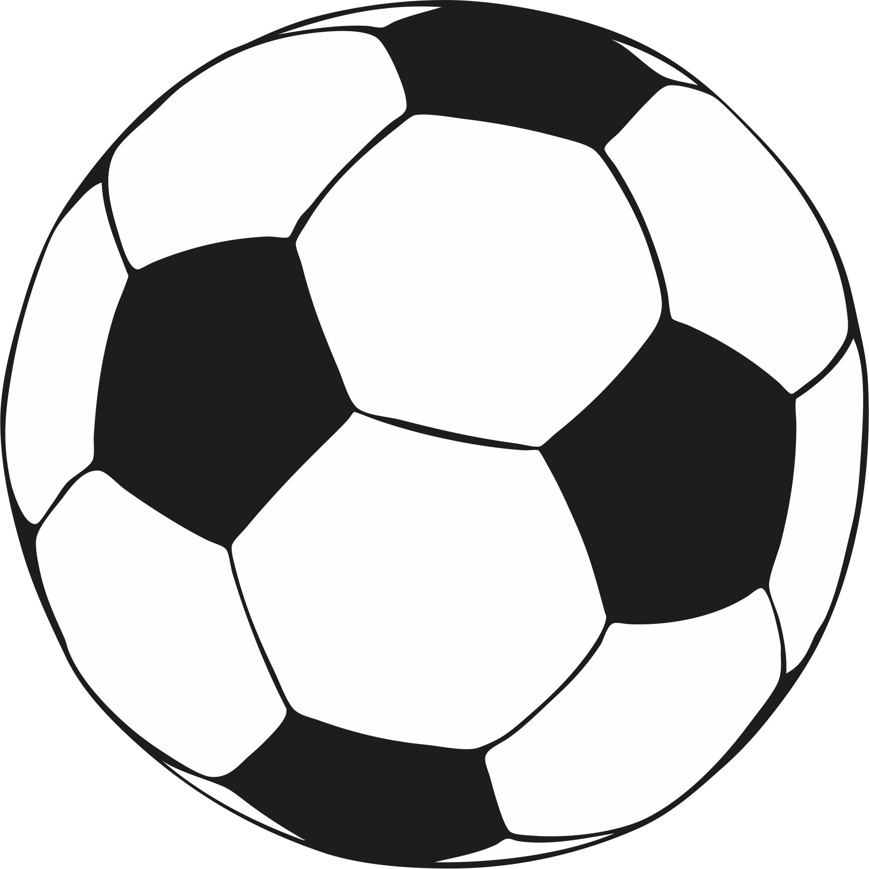 Printable Soccer Ball Template DocTemplates
