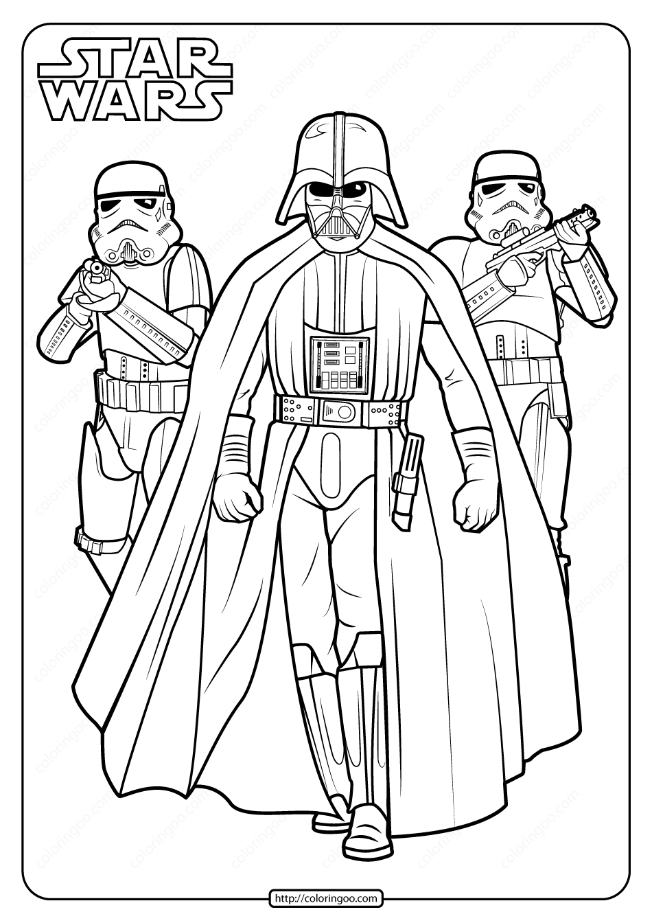 Star Wars Kids Coloring Pages