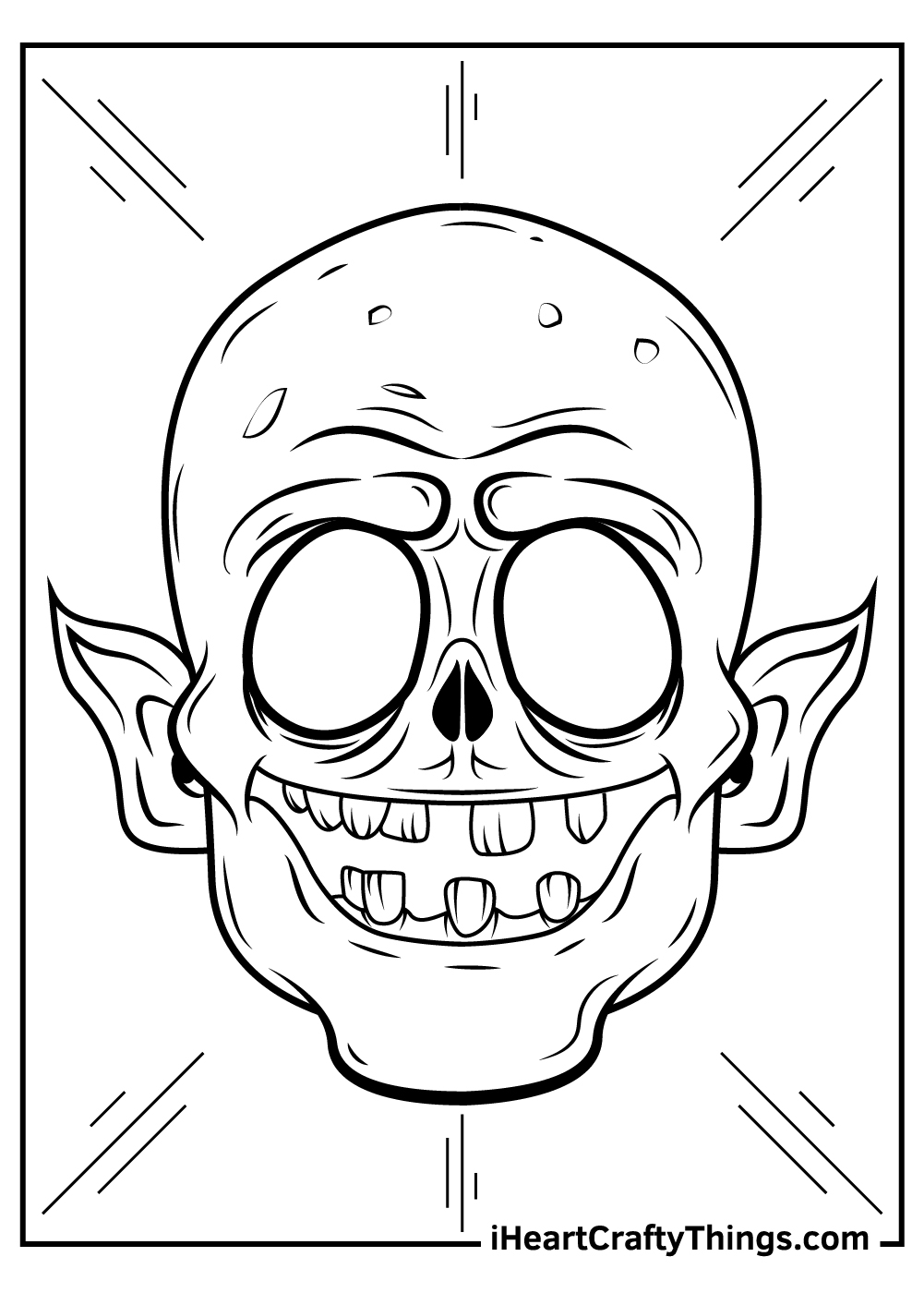Printable Zombie Coloring Pages Updated 2021