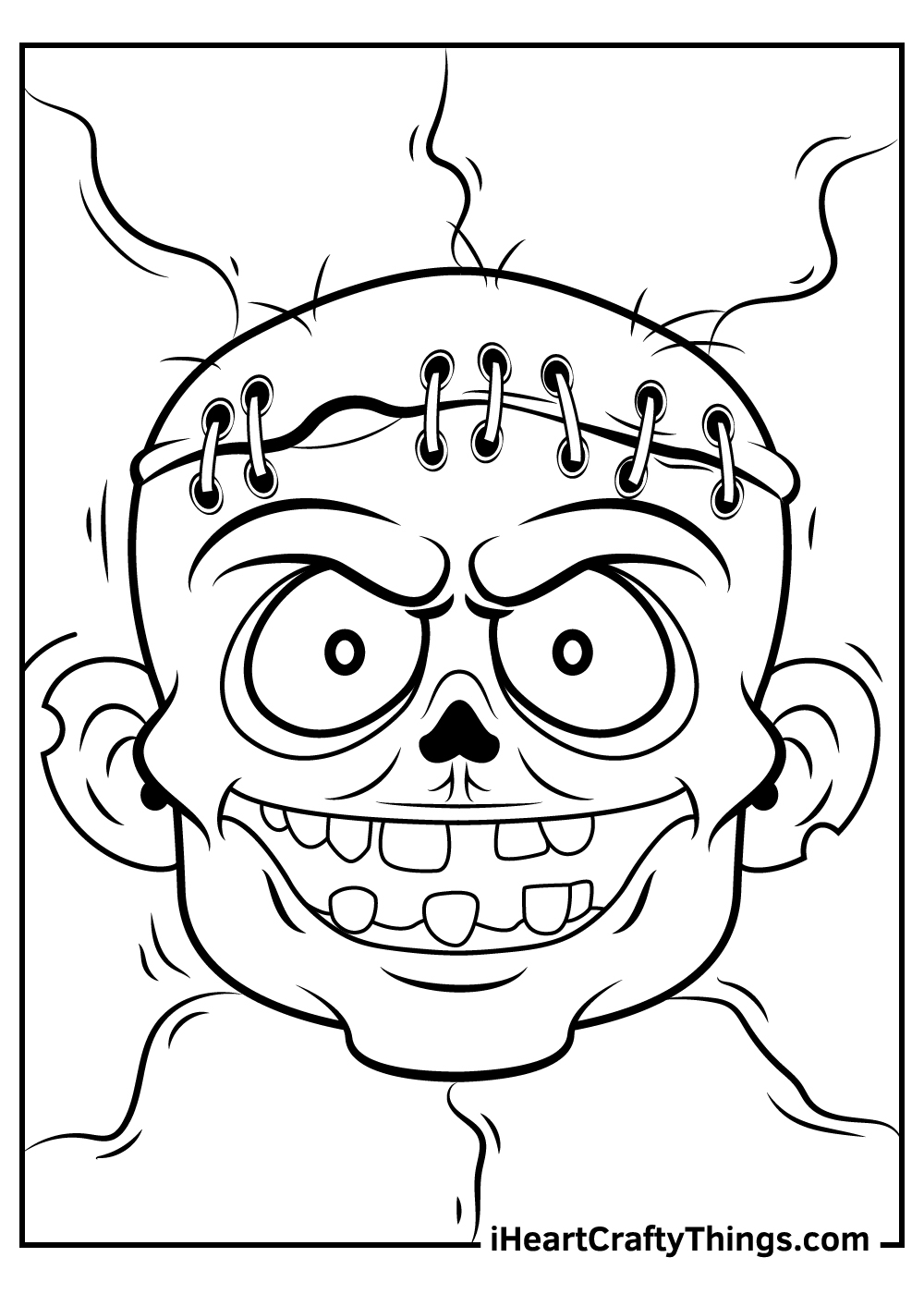 Printable Zombie Coloring Pages Updated 2021