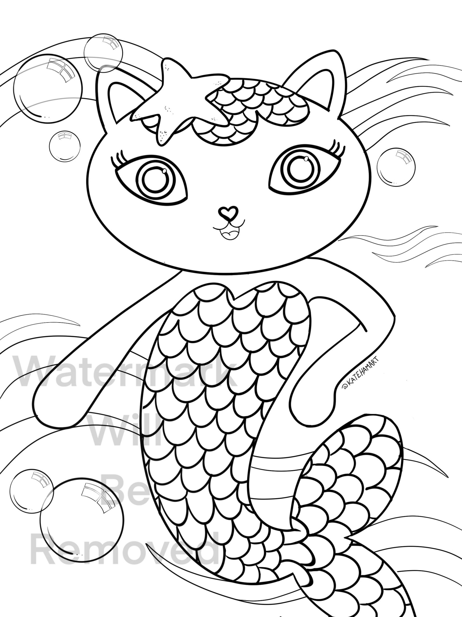 Printables Gabby S Dollhouse Coloring Pages