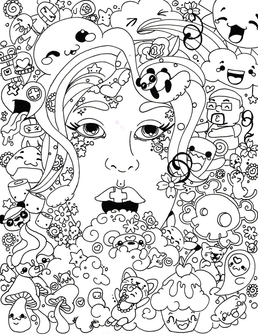 Psychedelic Coloring Pages To Download And Print For Free