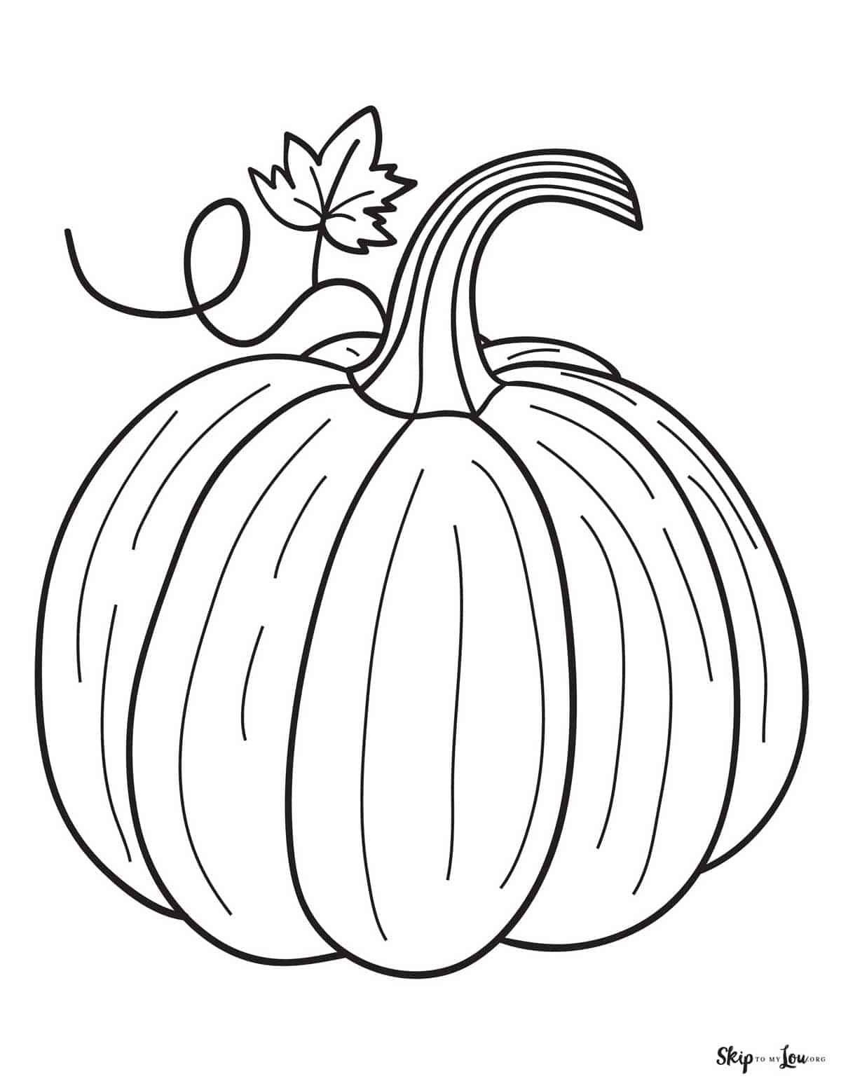 Pumkin Coloring Page
