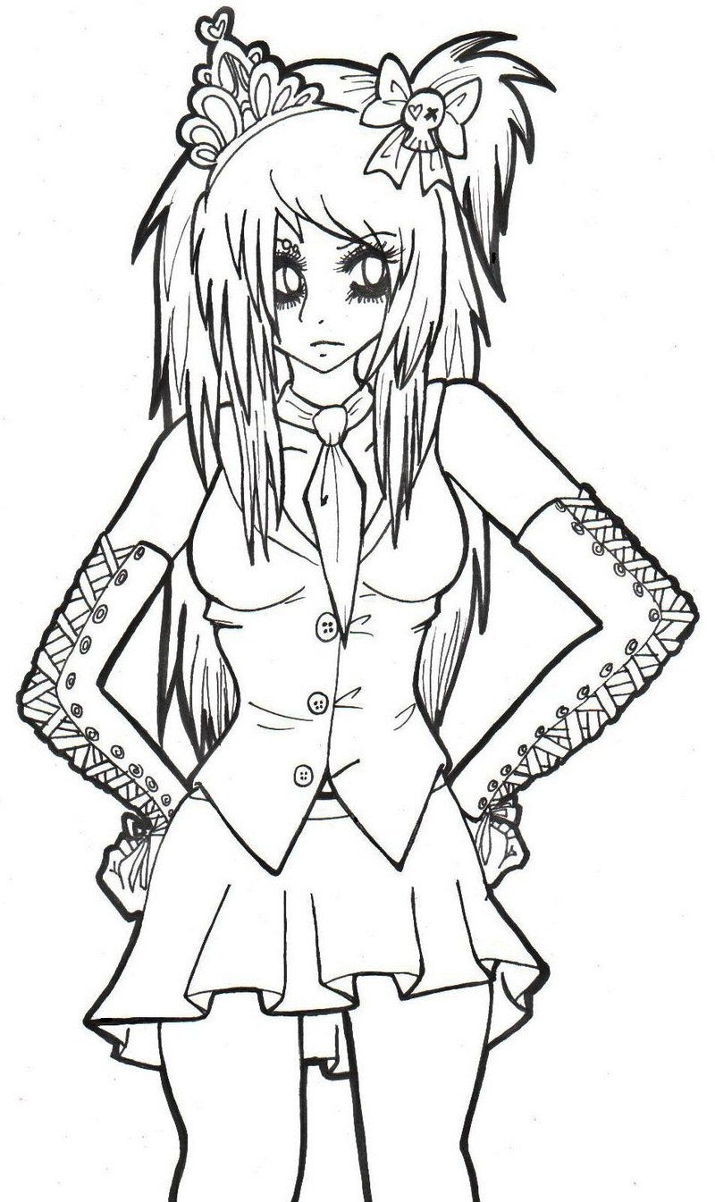 Punk Princess Coloring Coloring Pages