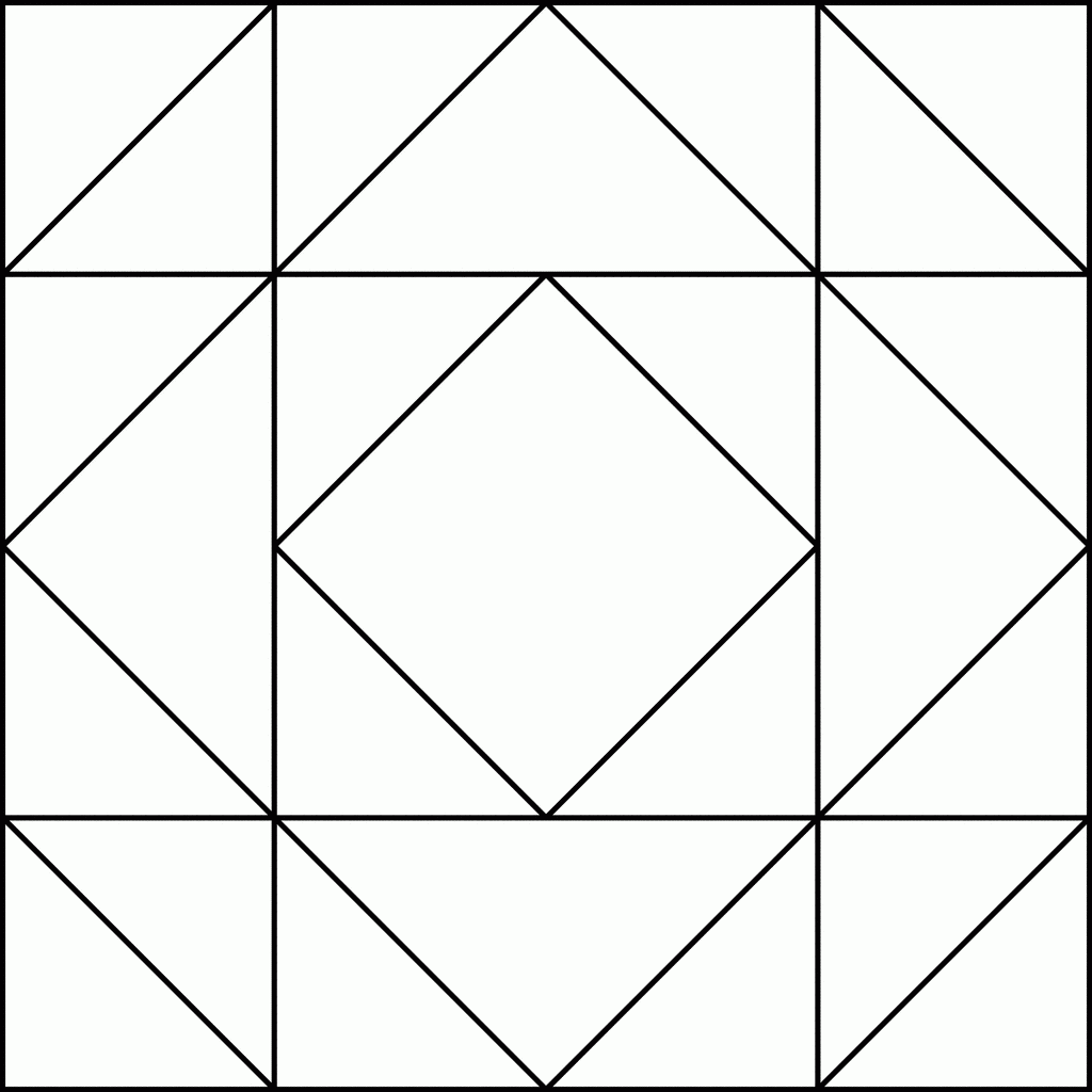 Quilt Coloring Pages To Download And Print For Free