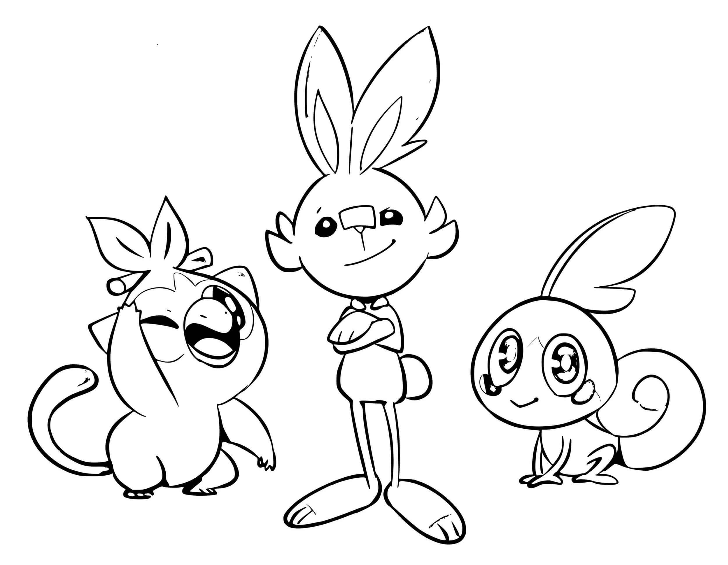 Raboot Coloring Page