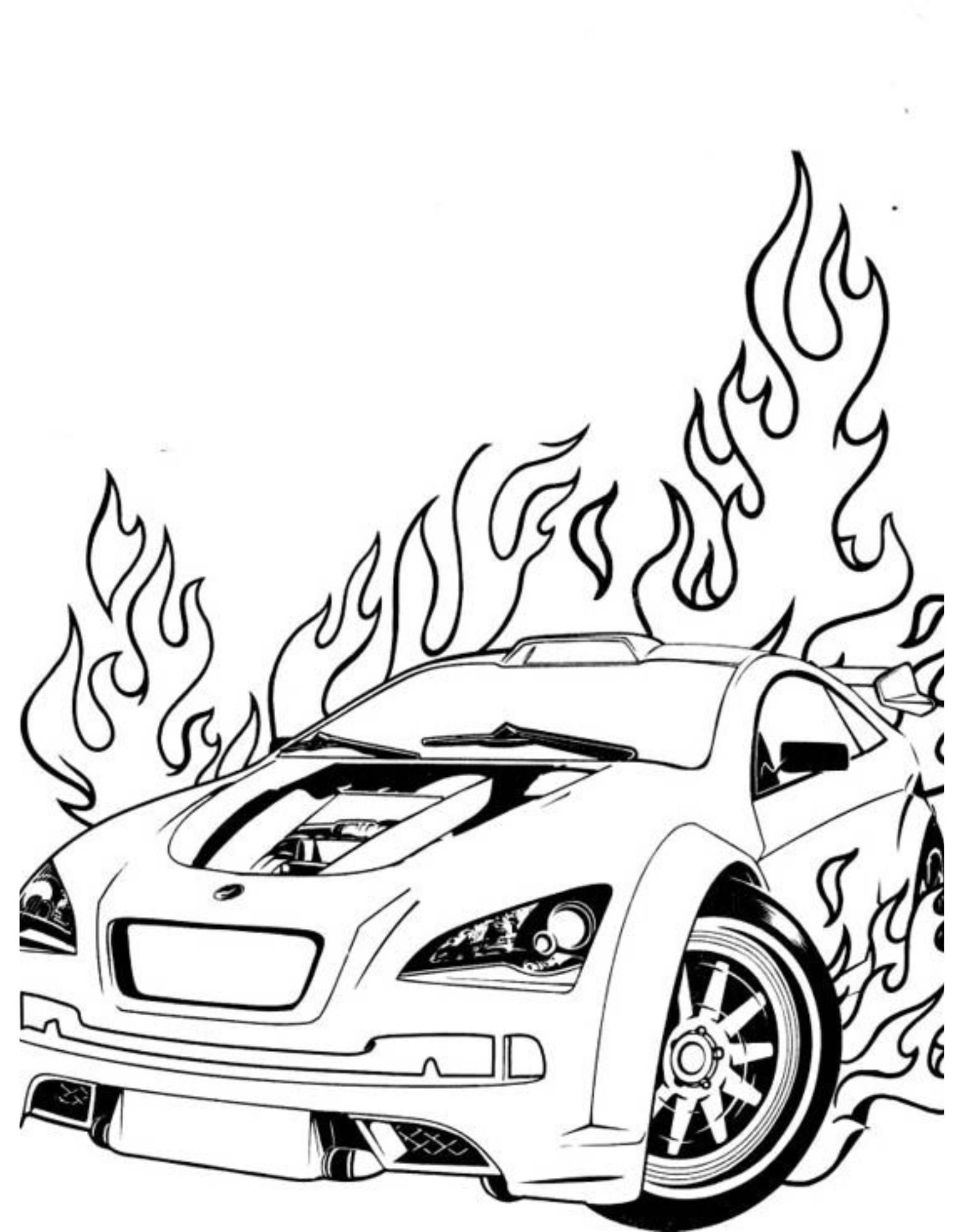 Cool Car Coloring Pages