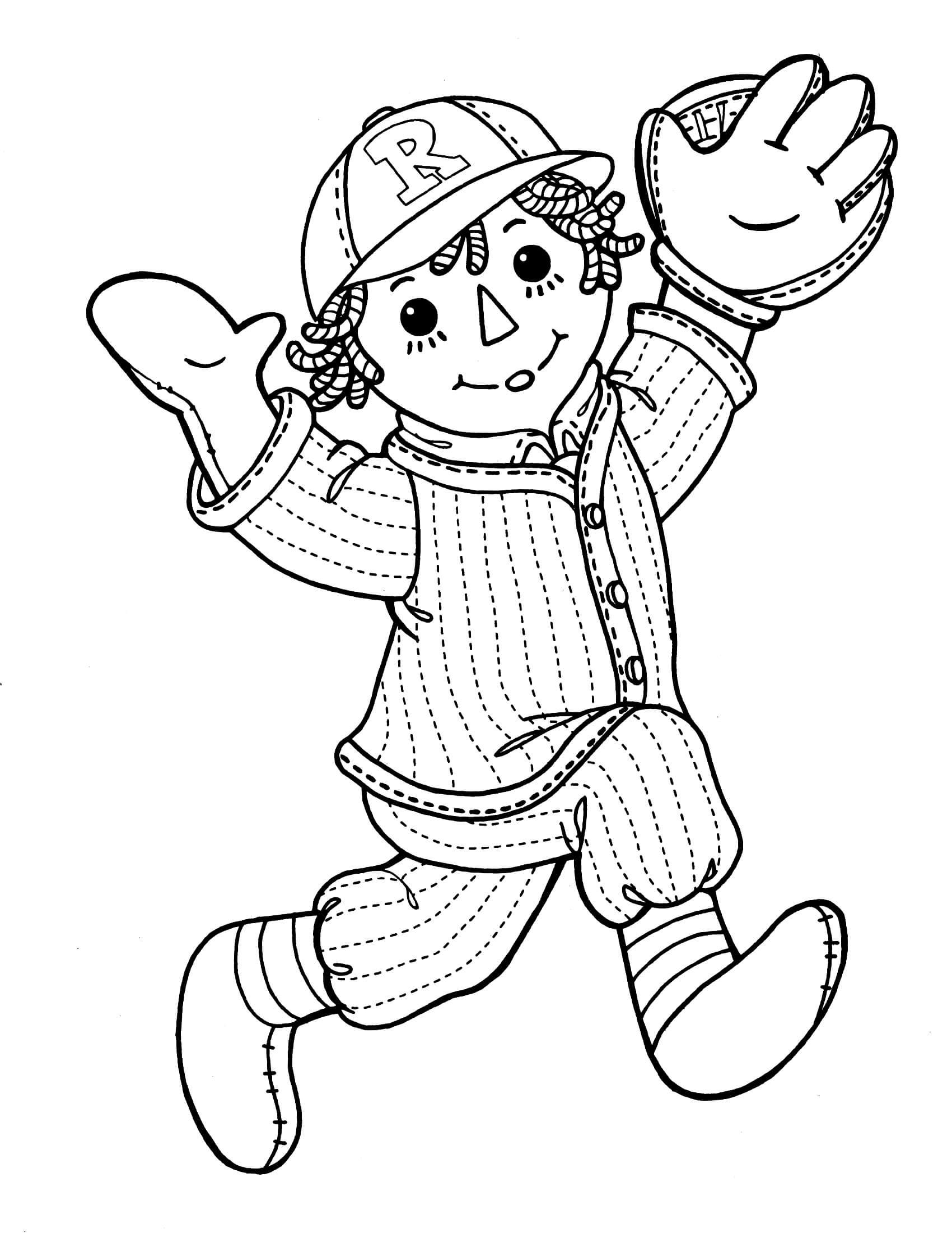 Raggedy Ann Andy Coloring Page Raggedy Ann Farm Animal Coloring Pages Coloring Pages