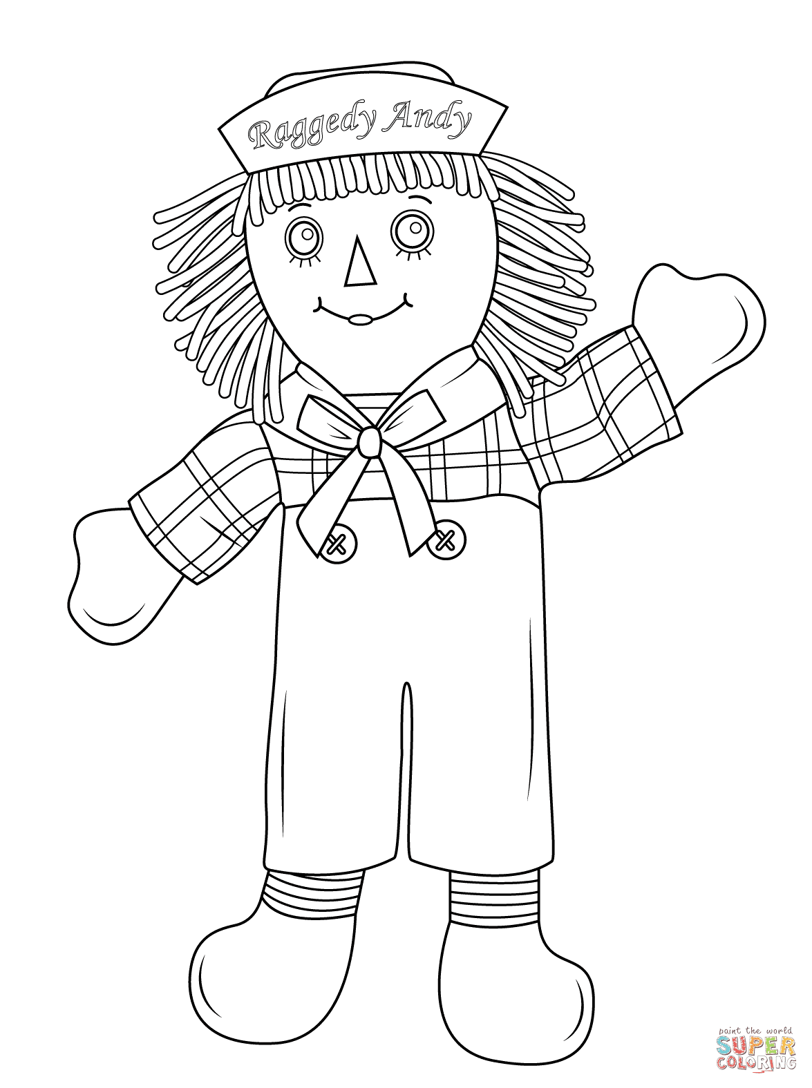 Raggedy Ann Coloring Pages Coloring Pages