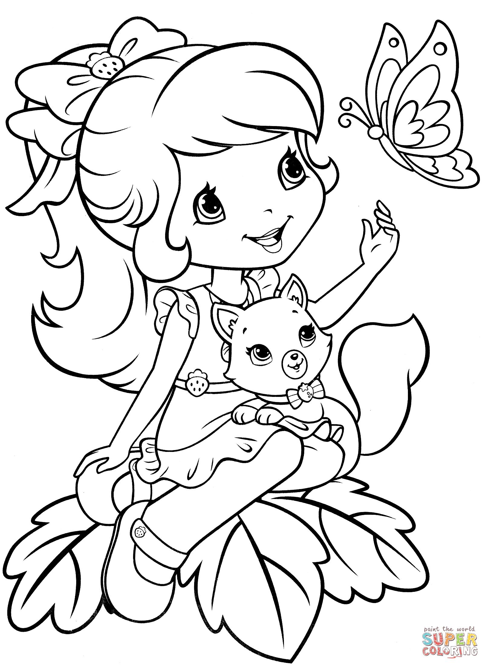 Raspberry Torte Coloring Pages At GetDrawings Free Download