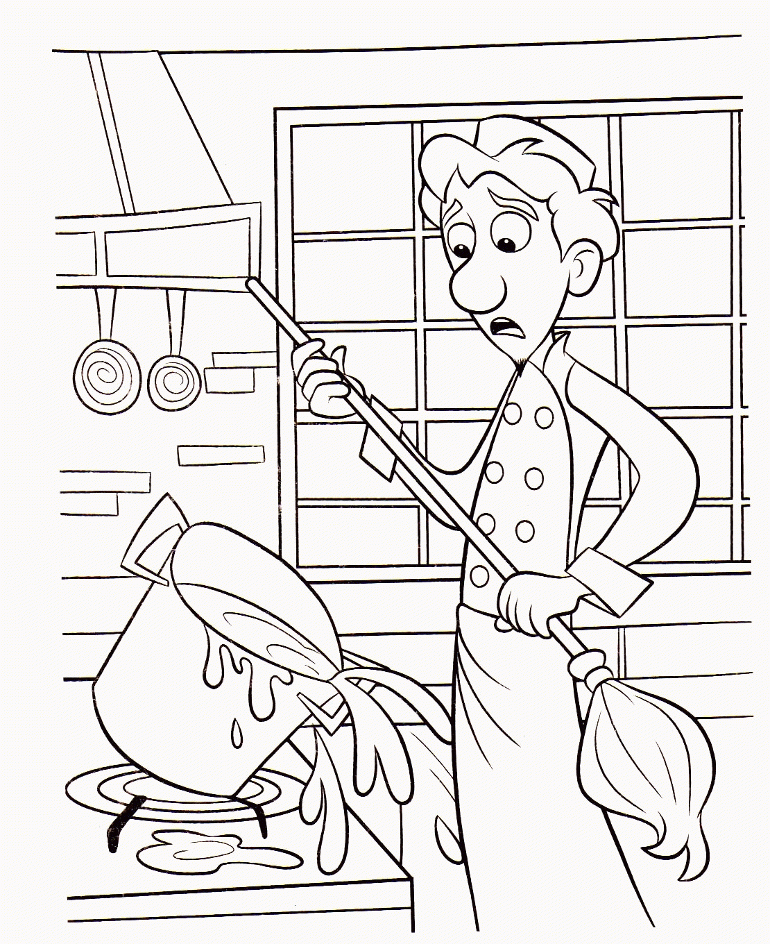 Ratatouille Coloring Page For Kids Ratatouille Coloring Pages For Kids